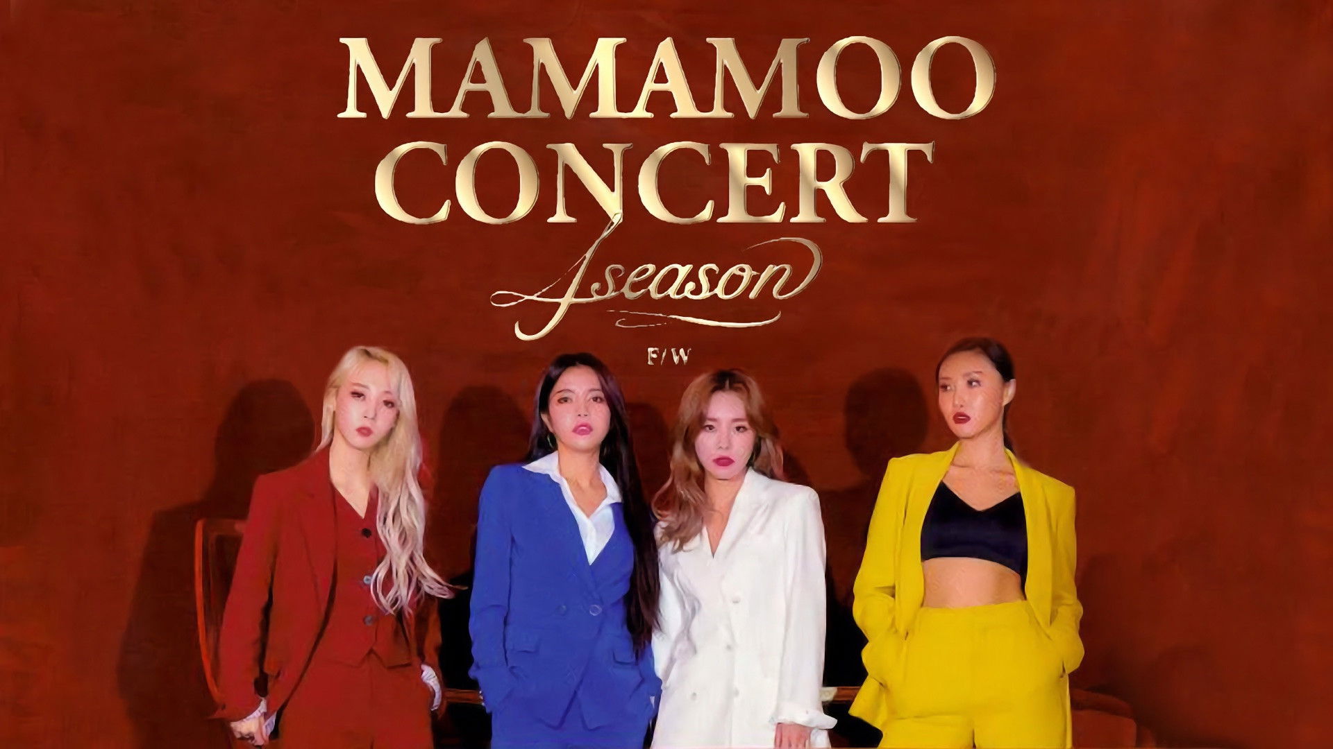 Backdrop for Mamamoo 4season F/W Concert