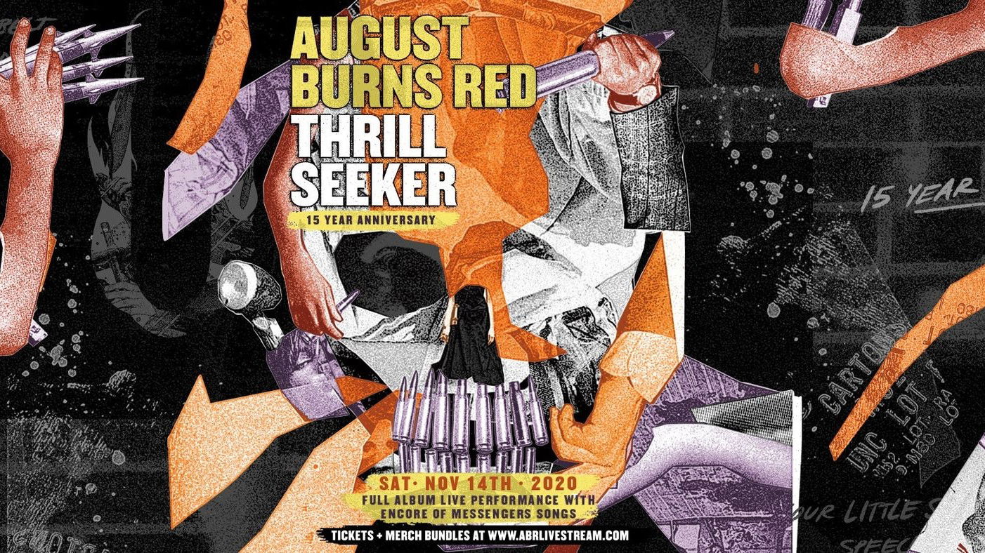 Backdrop for August Burns Red - Thrill Seeker 15 Year Anniversary Livestream