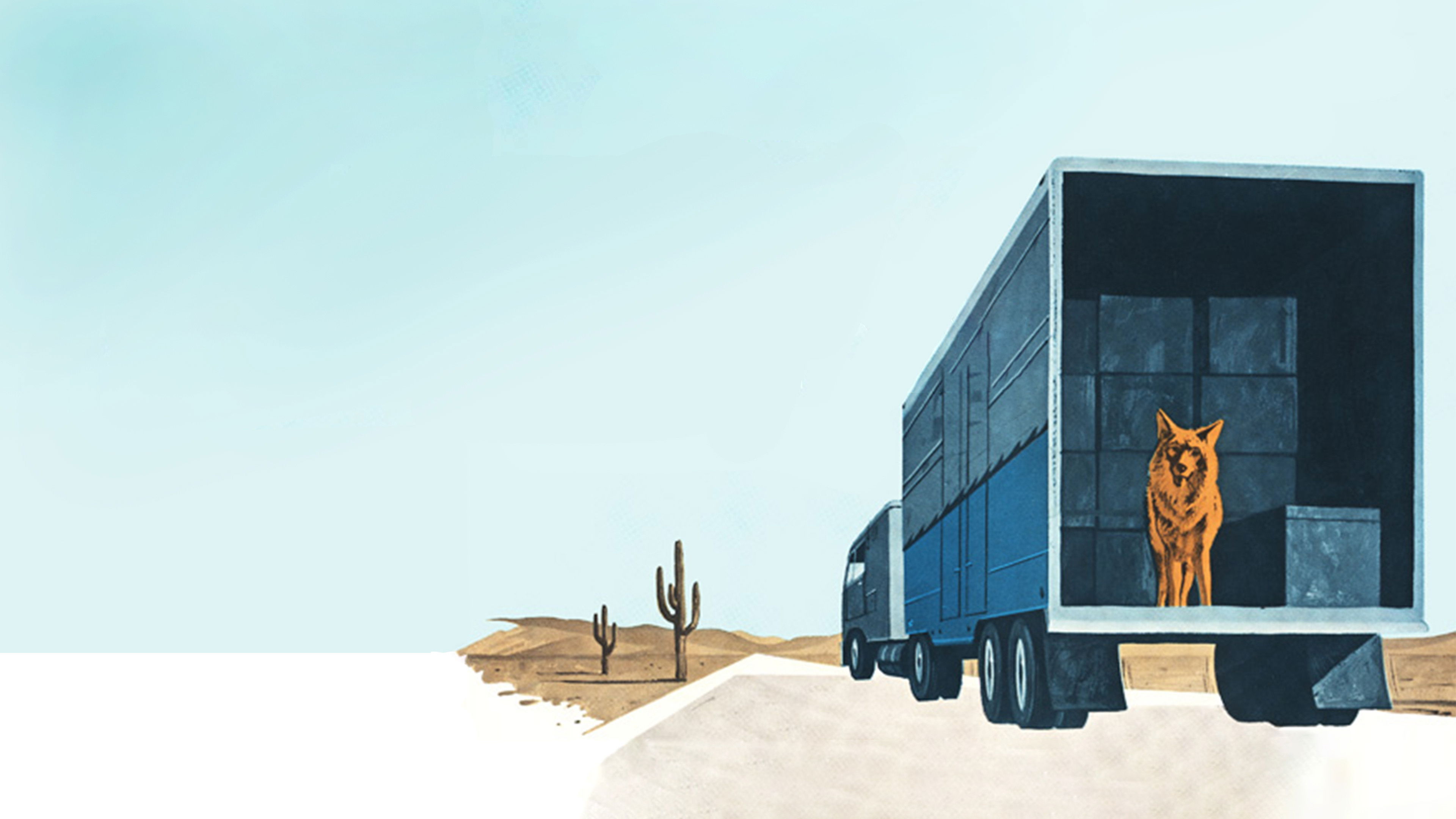 Backdrop for A Country Coyote Goes Hollywood