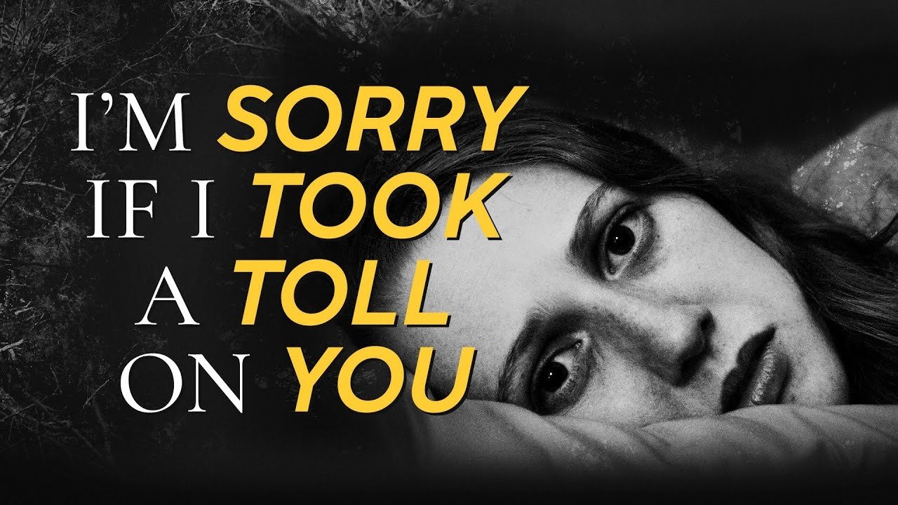 Backdrop for I'm Sorry If I Took a Toll on You