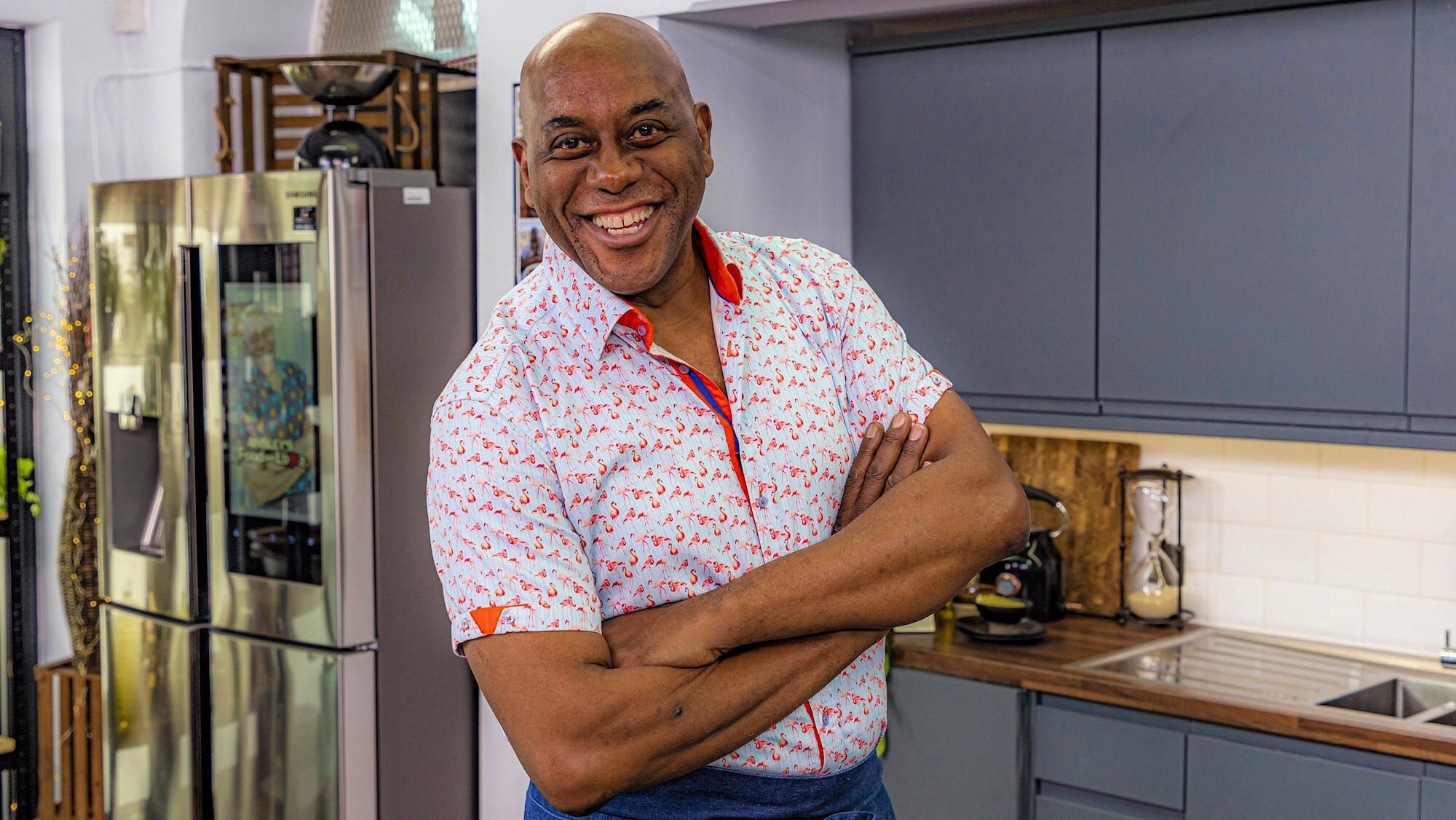 Backdrop for Ainsley's Food We Love
