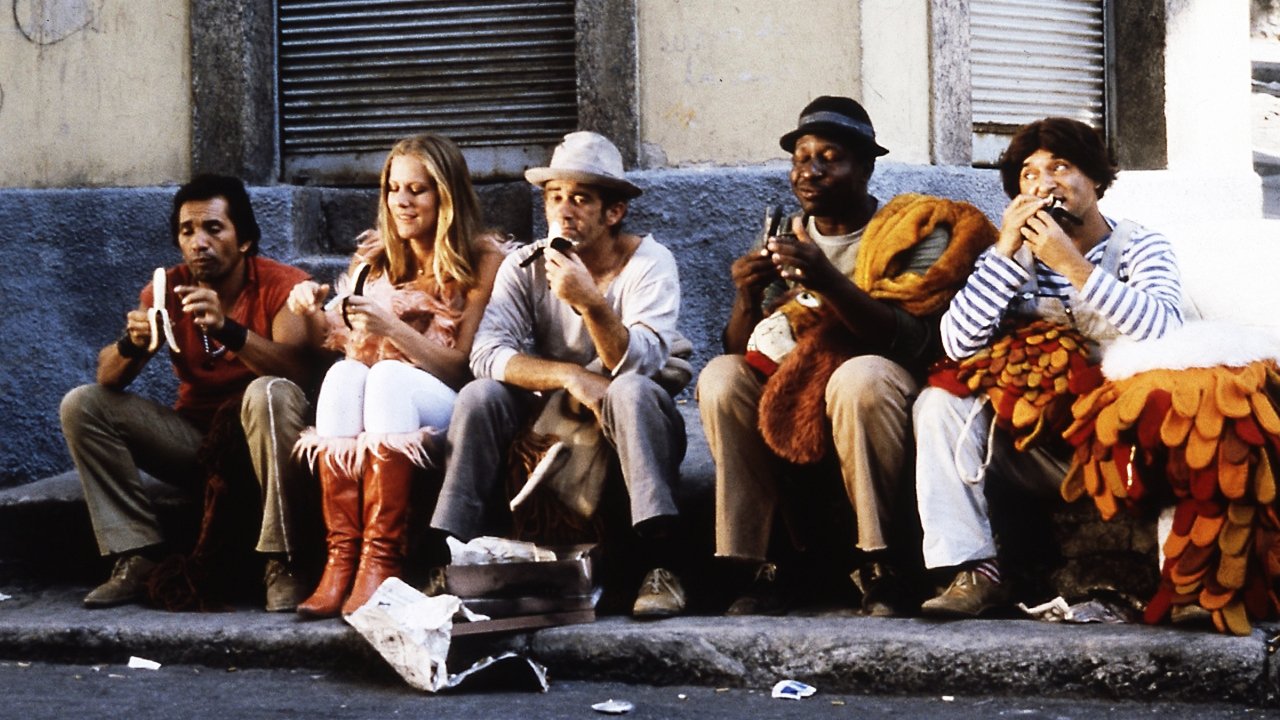 Backdrop for Os Saltimbancos Trapalhões