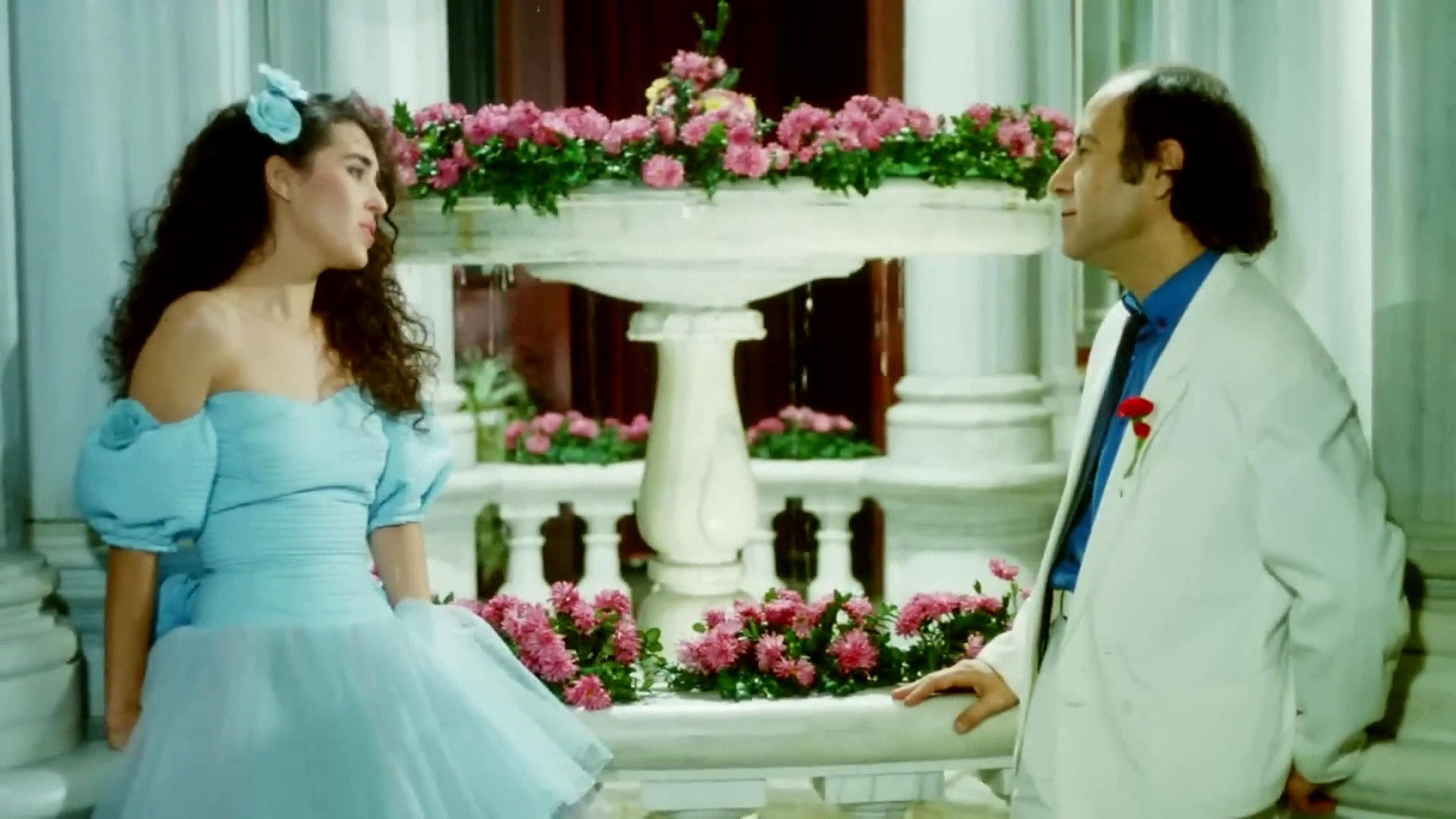 Backdrop for Devil, My Friend