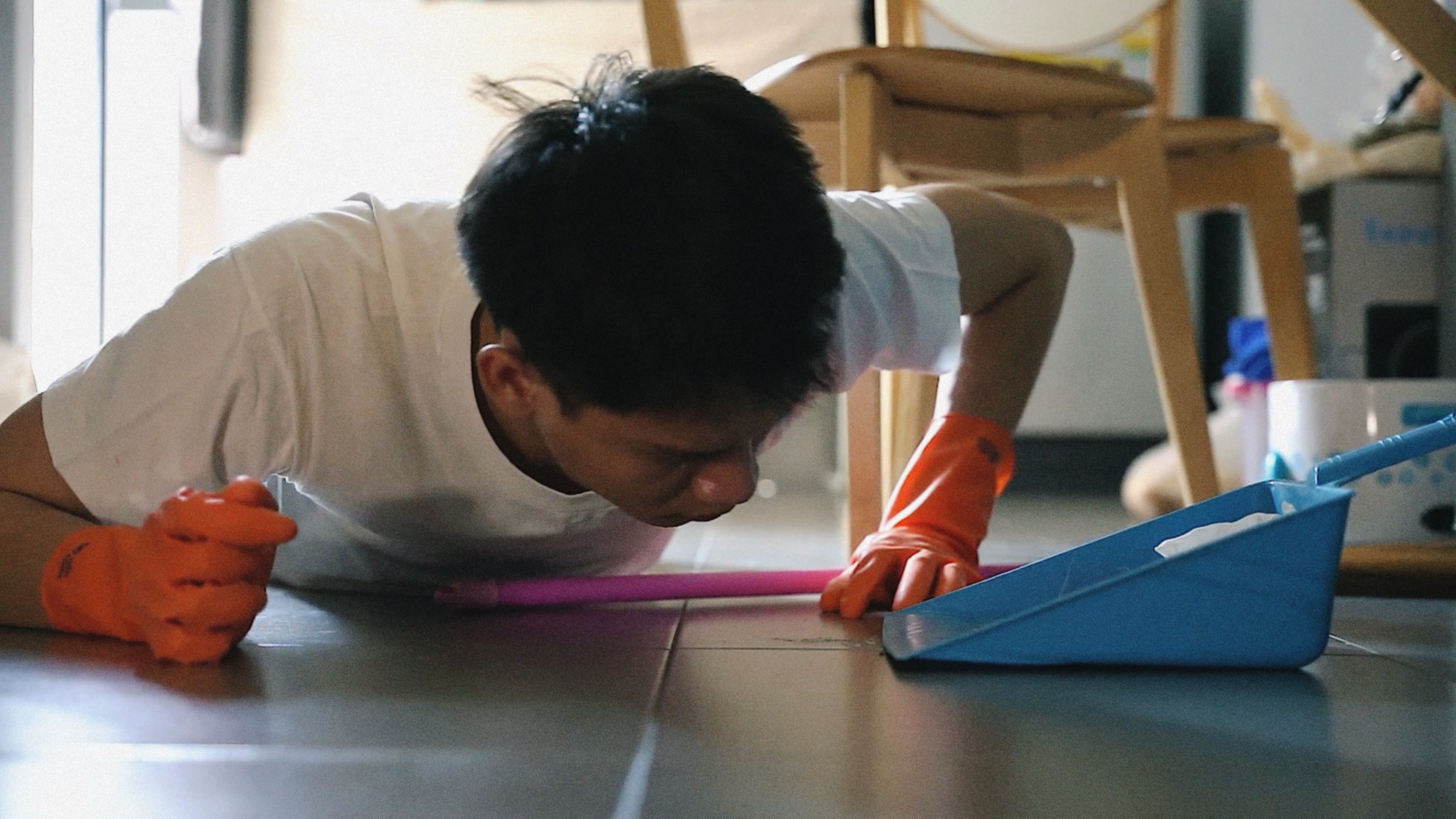 Backdrop for Clean House