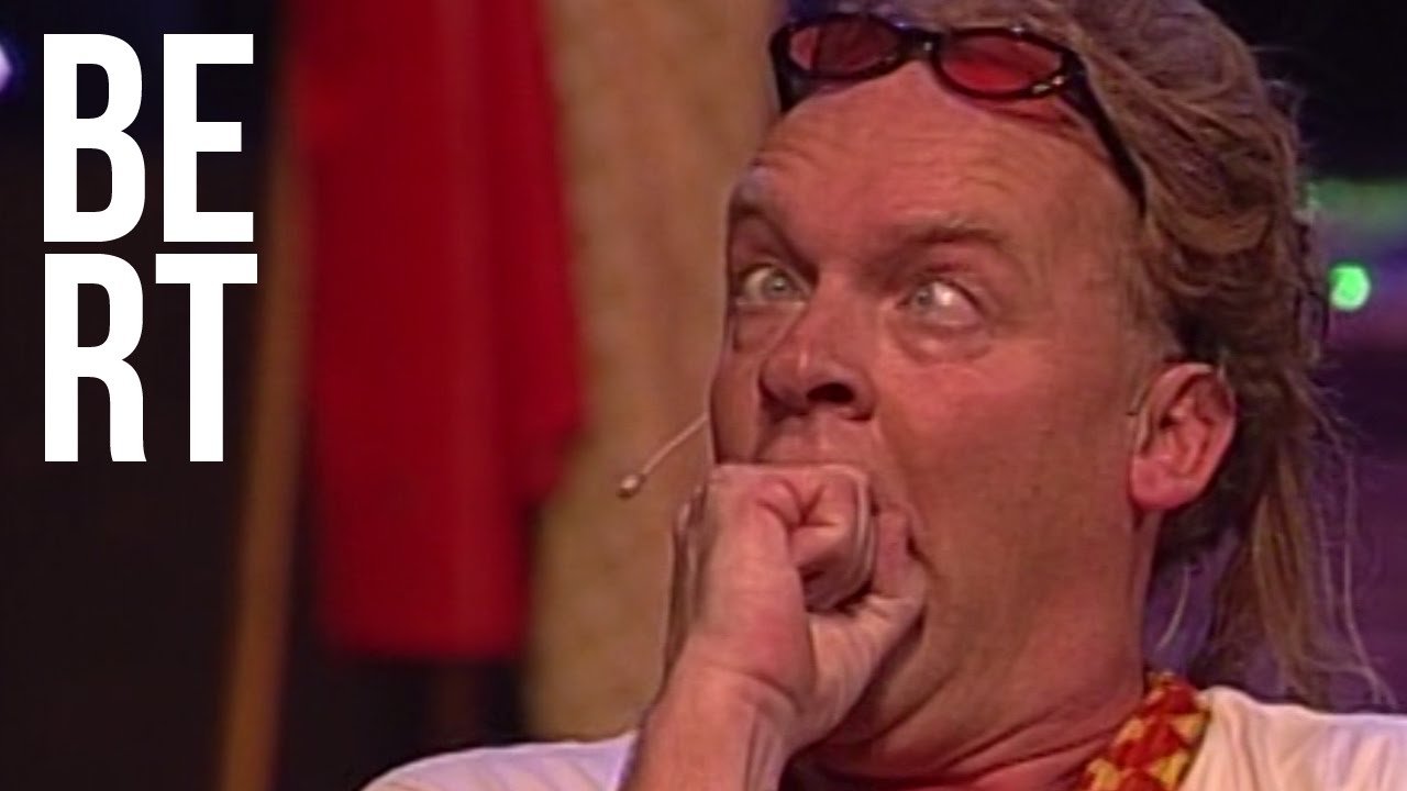 Backdrop for Bert Visscher: Geluk zit in hele grote dingen