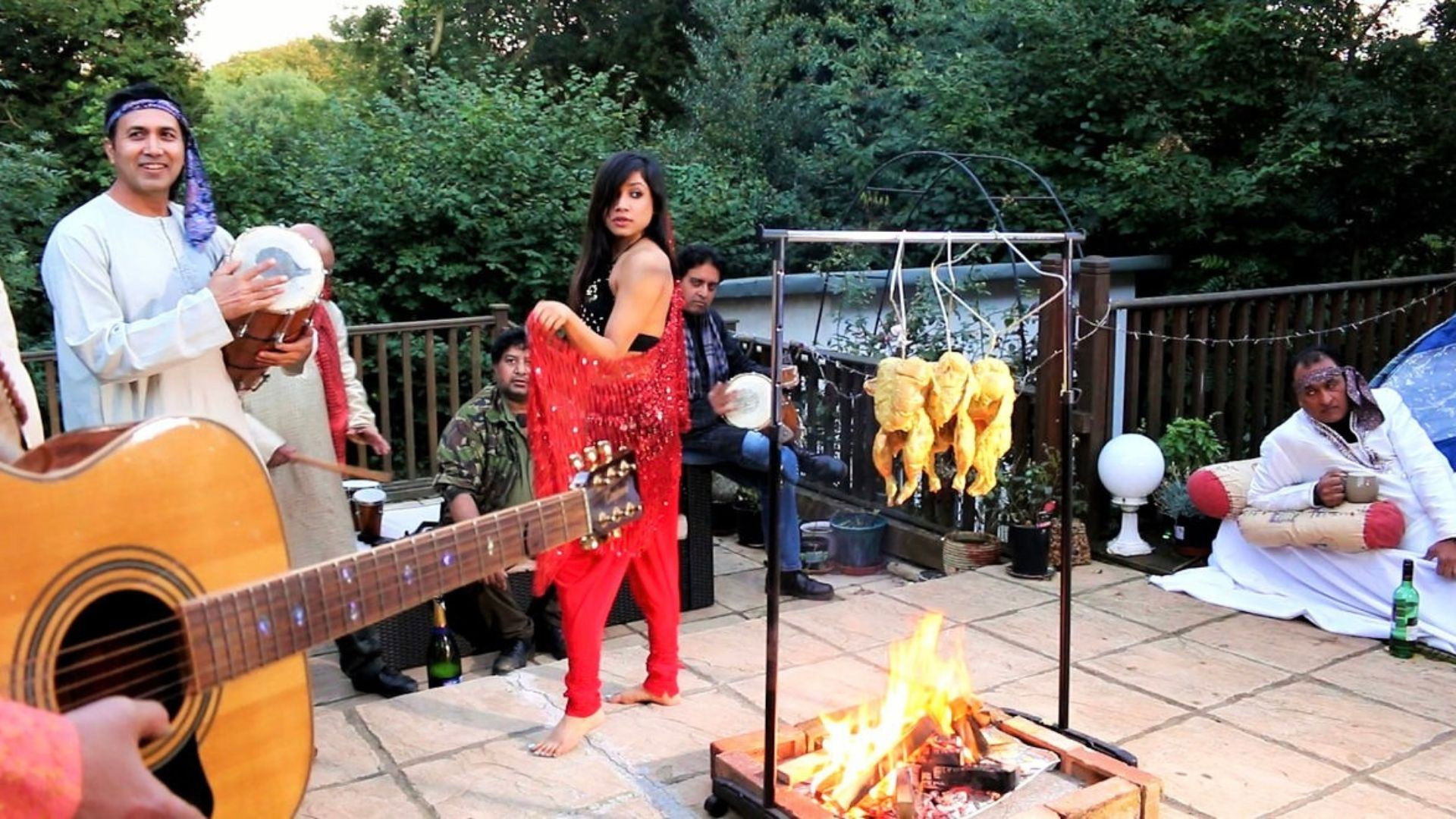 Backdrop for Oh Meri Mehboba