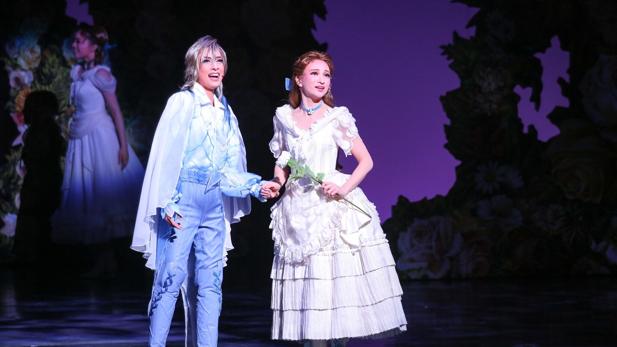 Backdrop for A Fairy Tale: The Spirit of the Blue Rose