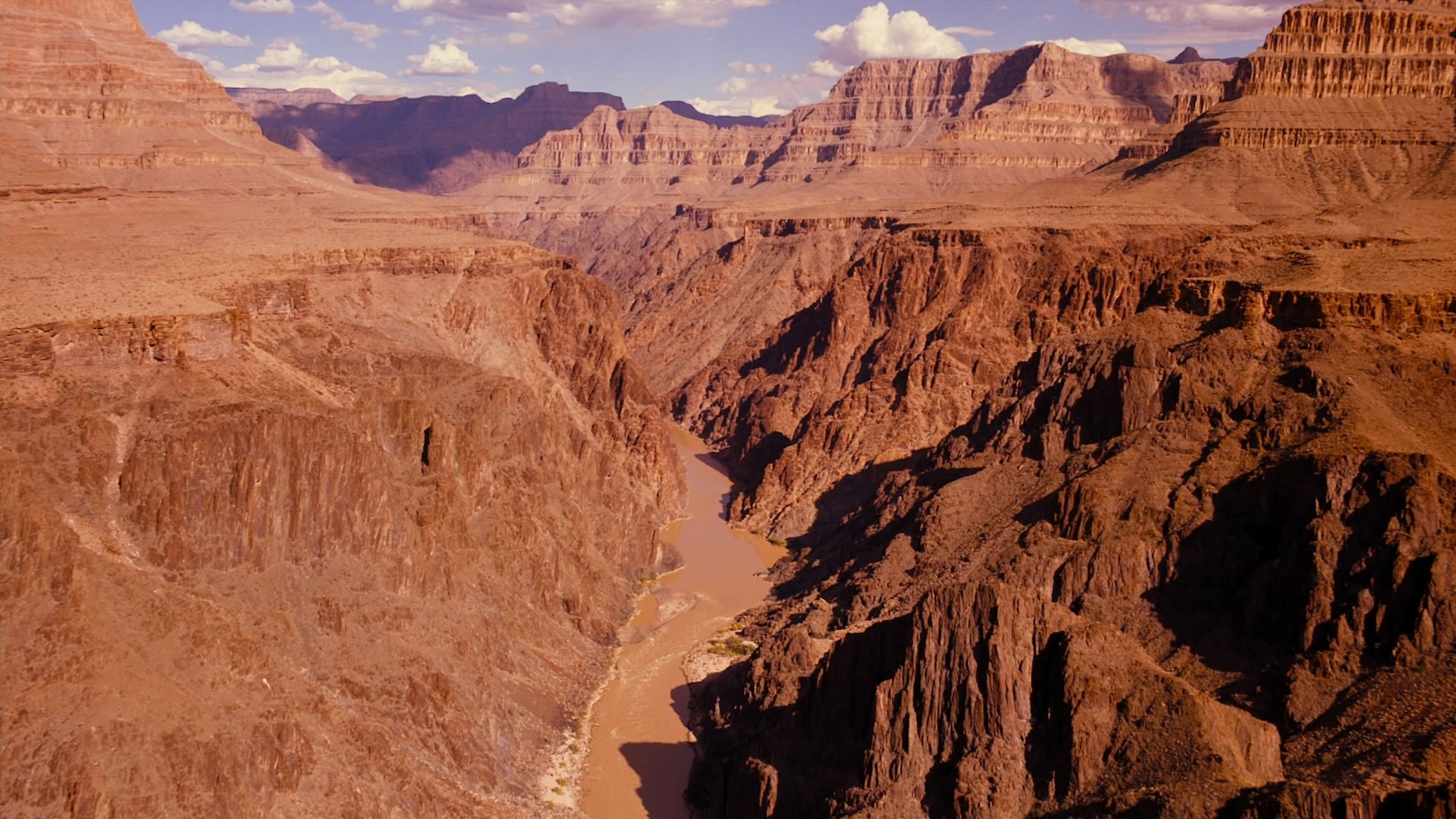 Backdrop for Grand Canyon Adventure: River at Risk