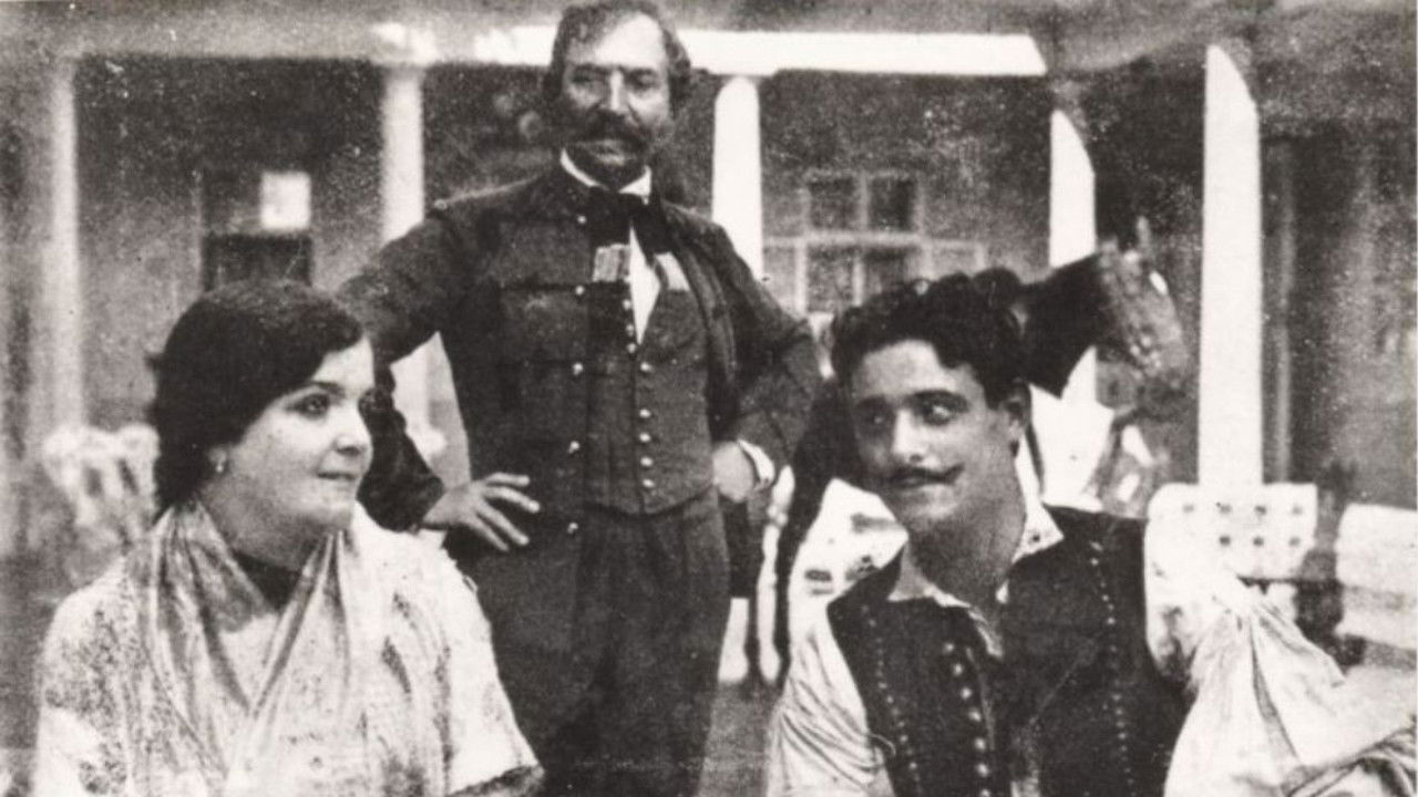 Backdrop for The Yellow Foal