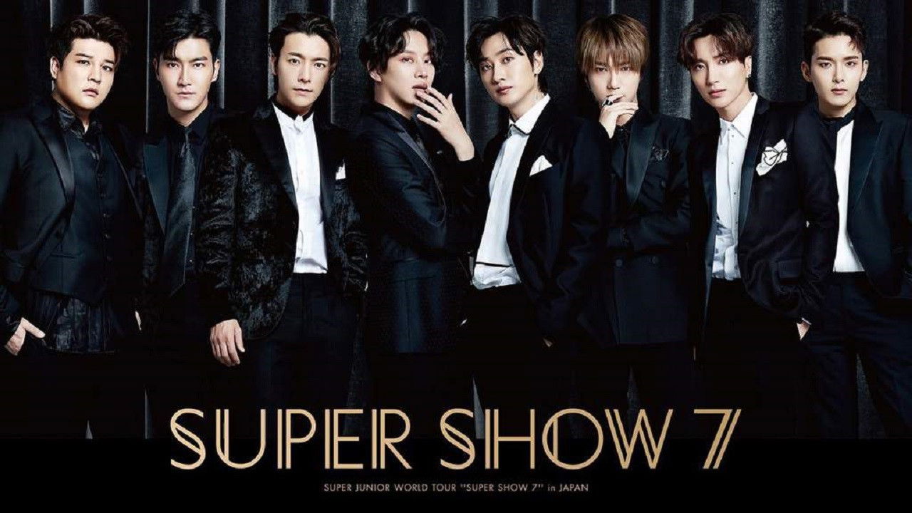 Backdrop for Super Junior World Tour - Super Show 7