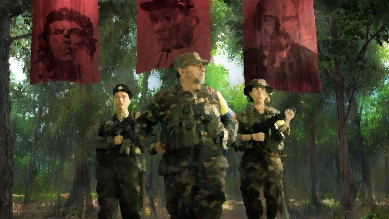 Backdrop for Red Jungle