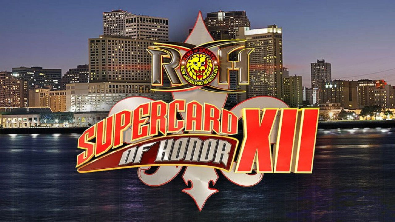 Backdrop for ROH: Supercard of Honor XII