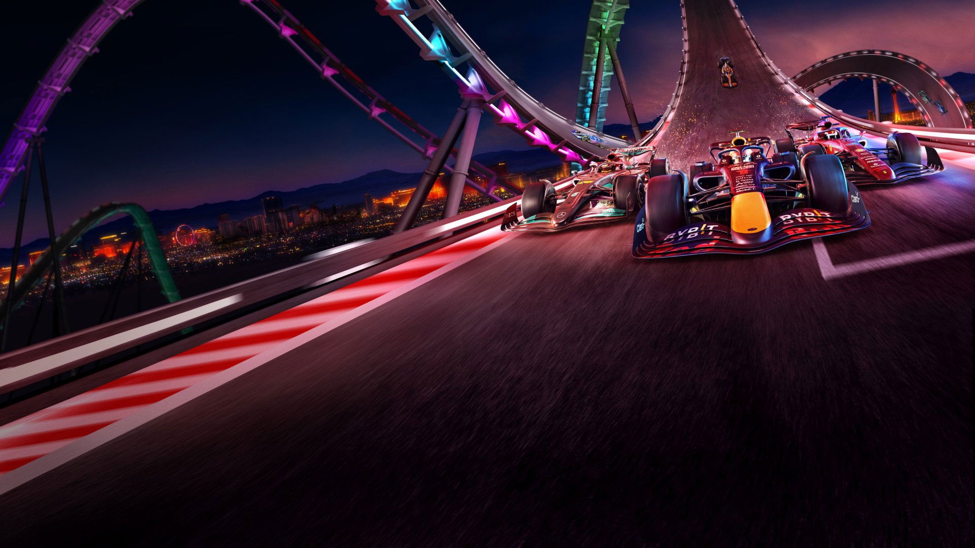 Backdrop for Grand Prix Sunday