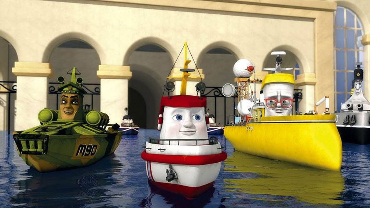 Backdrop for Elias and the Royal Yacht