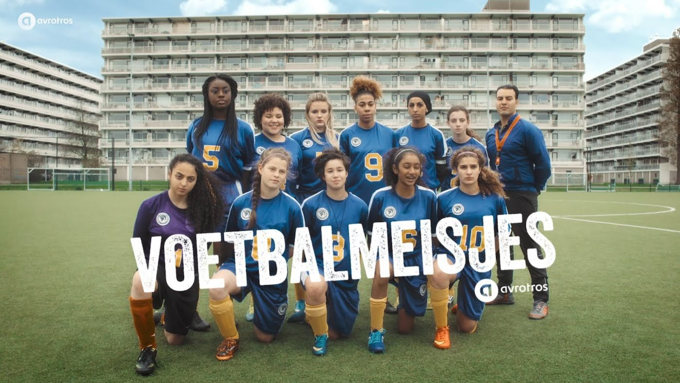 Backdrop for Voetbalmeisjes