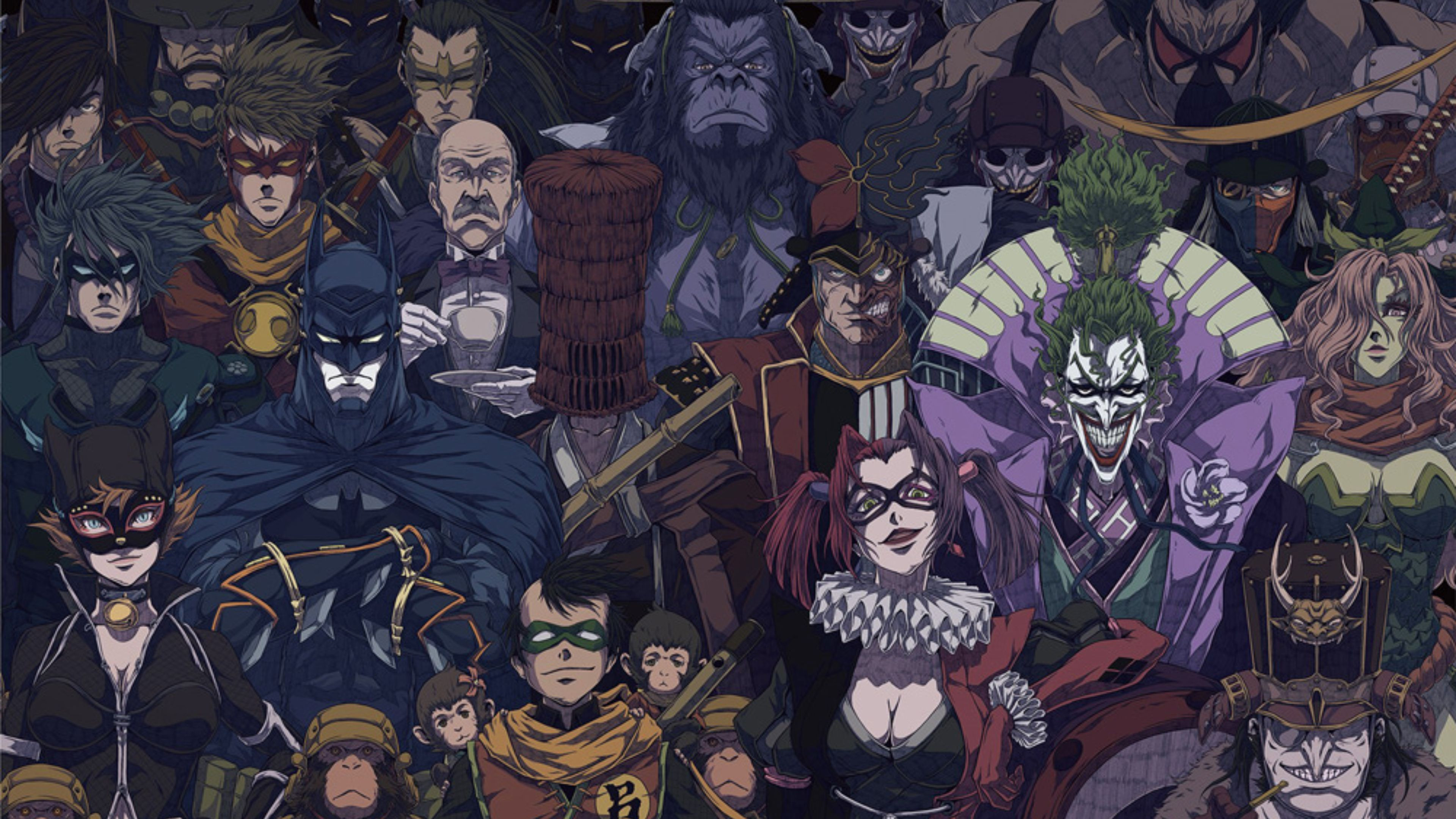 Backdrop for Batman Ninja