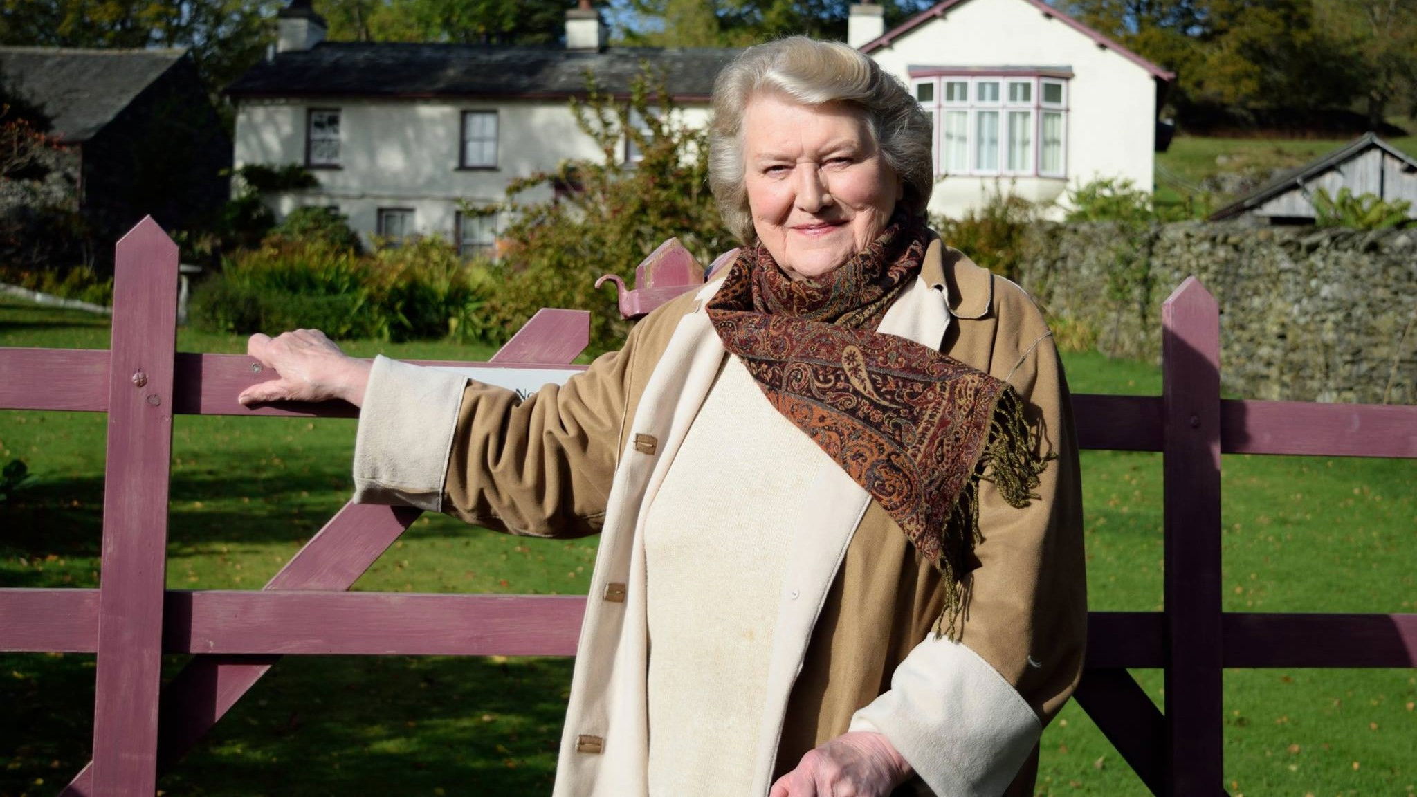 Backdrop for Beatrix Potter with Patricia Routledge