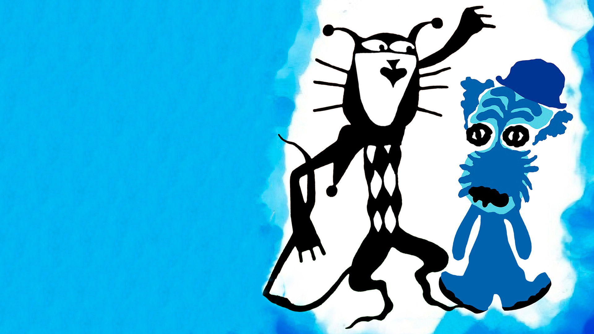 Backdrop for Blue Puppy