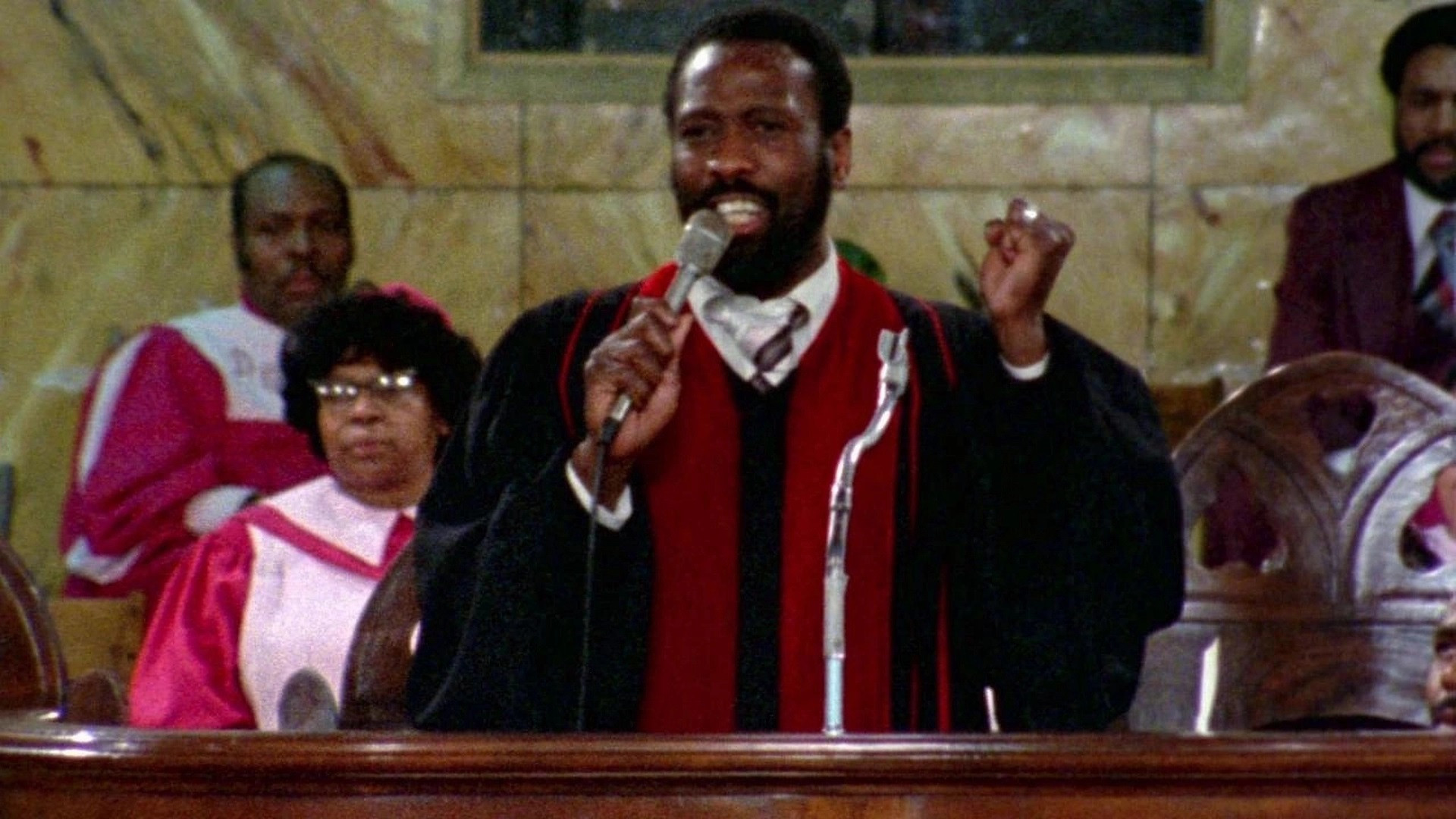 Backdrop for Huie's Sermon