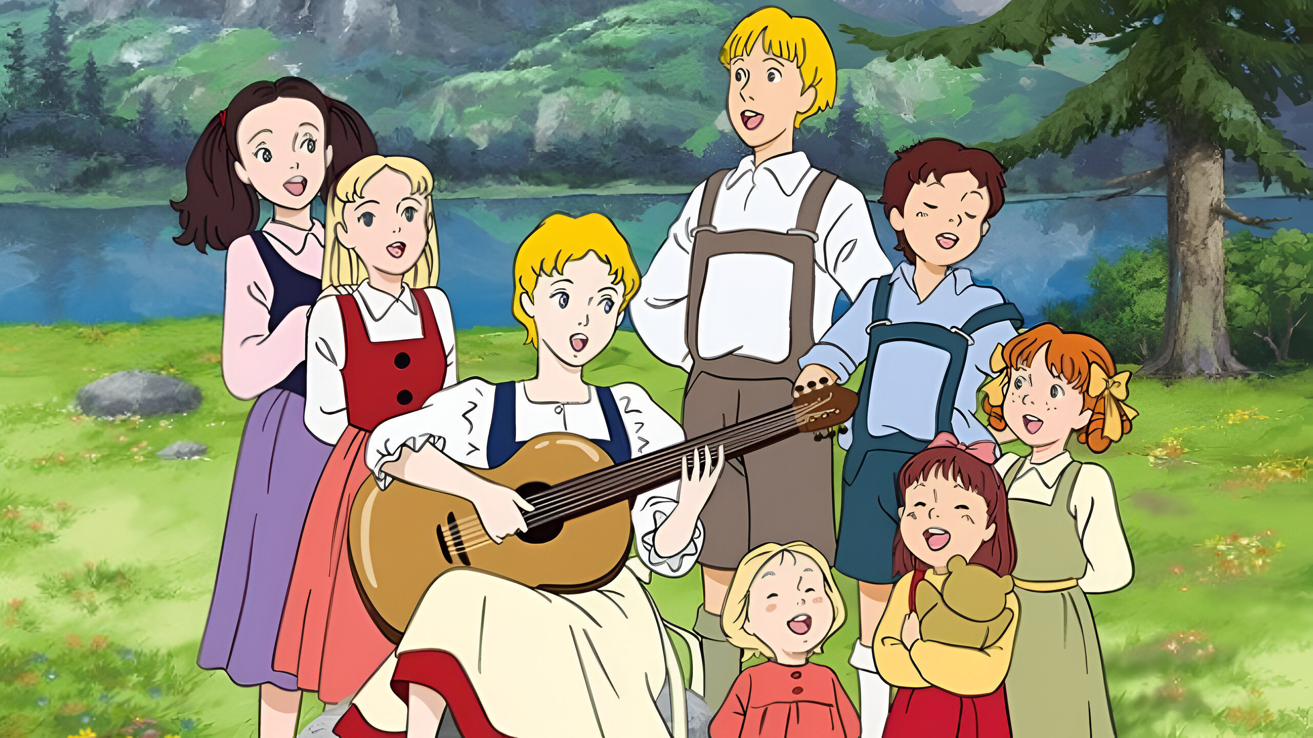 Backdrop for Trapp Family Story