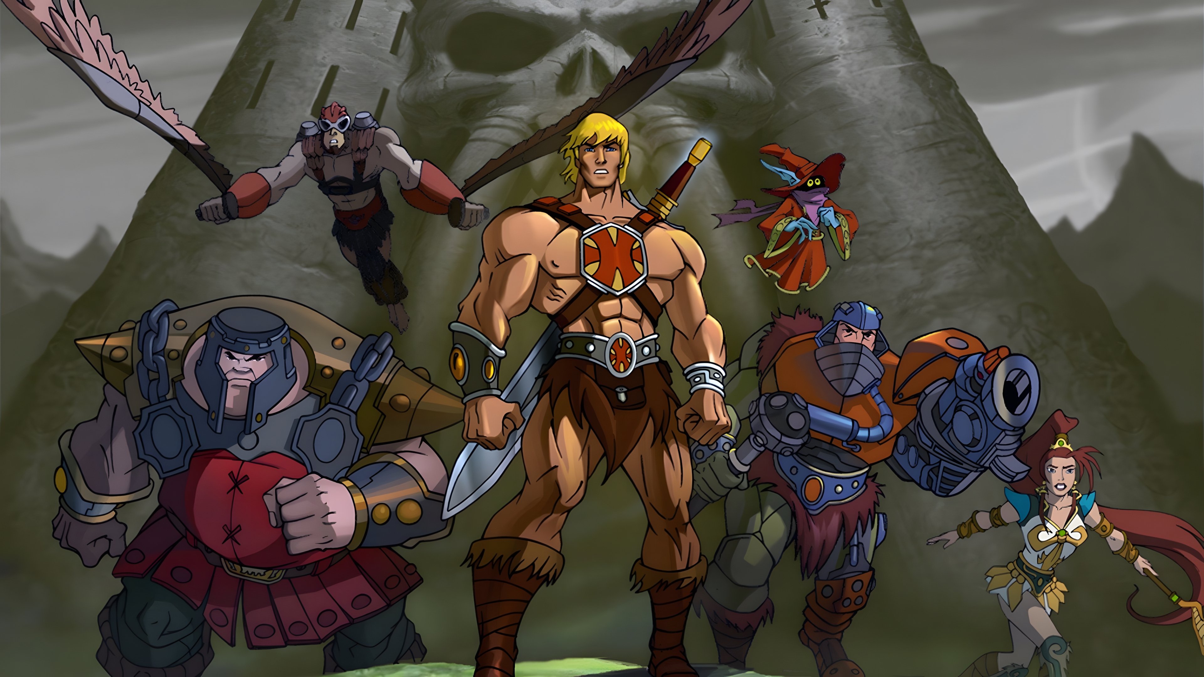 Backdrop for He-Man and the Masters of the Universe