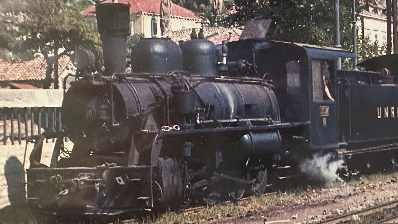 Backdrop for Railway Roundabout In Europe