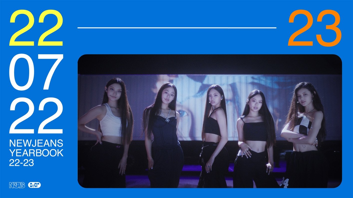 Backdrop for NewJeans - YearBook 22-23