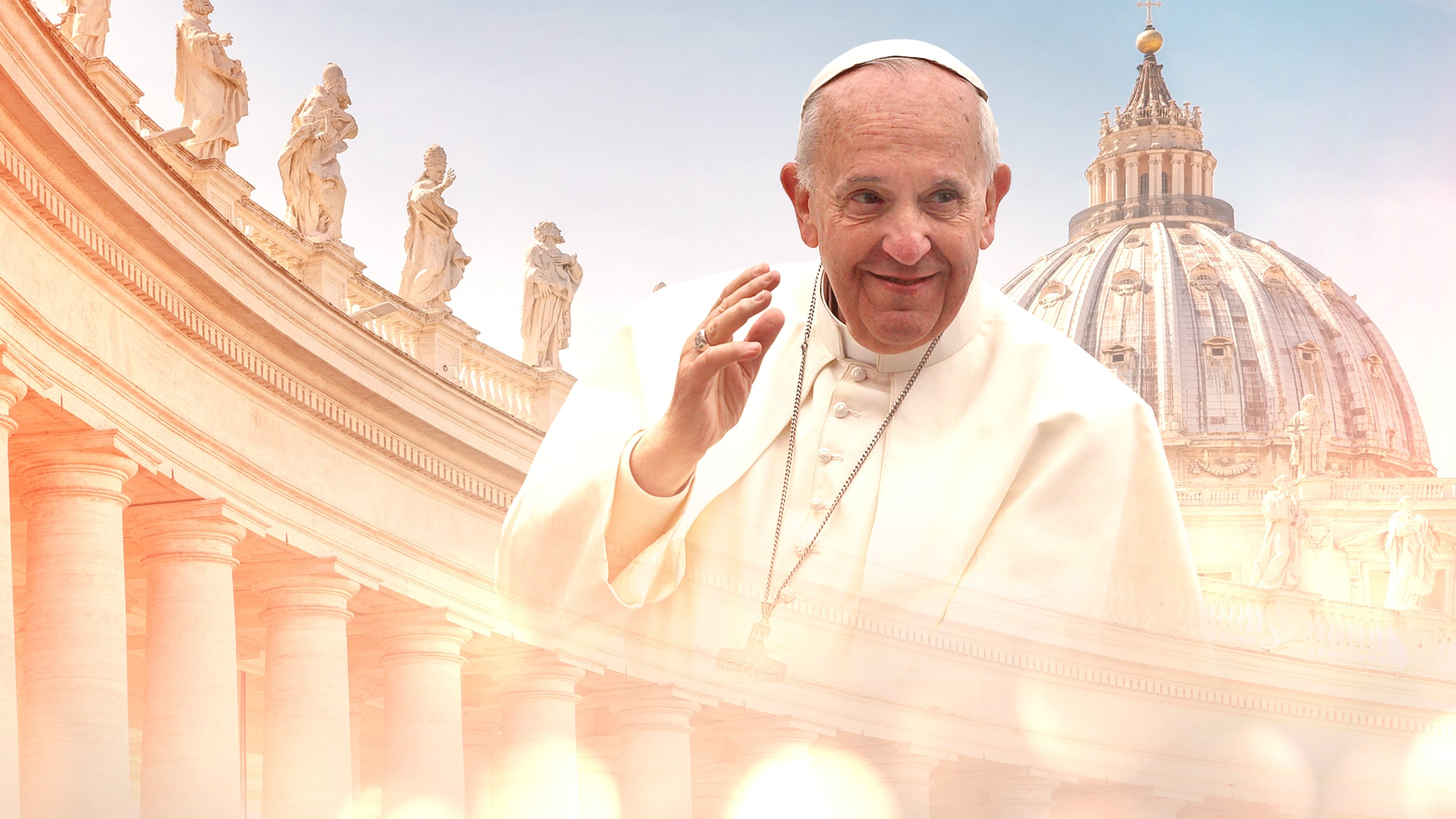 Backdrop for Francis: The People's Pope