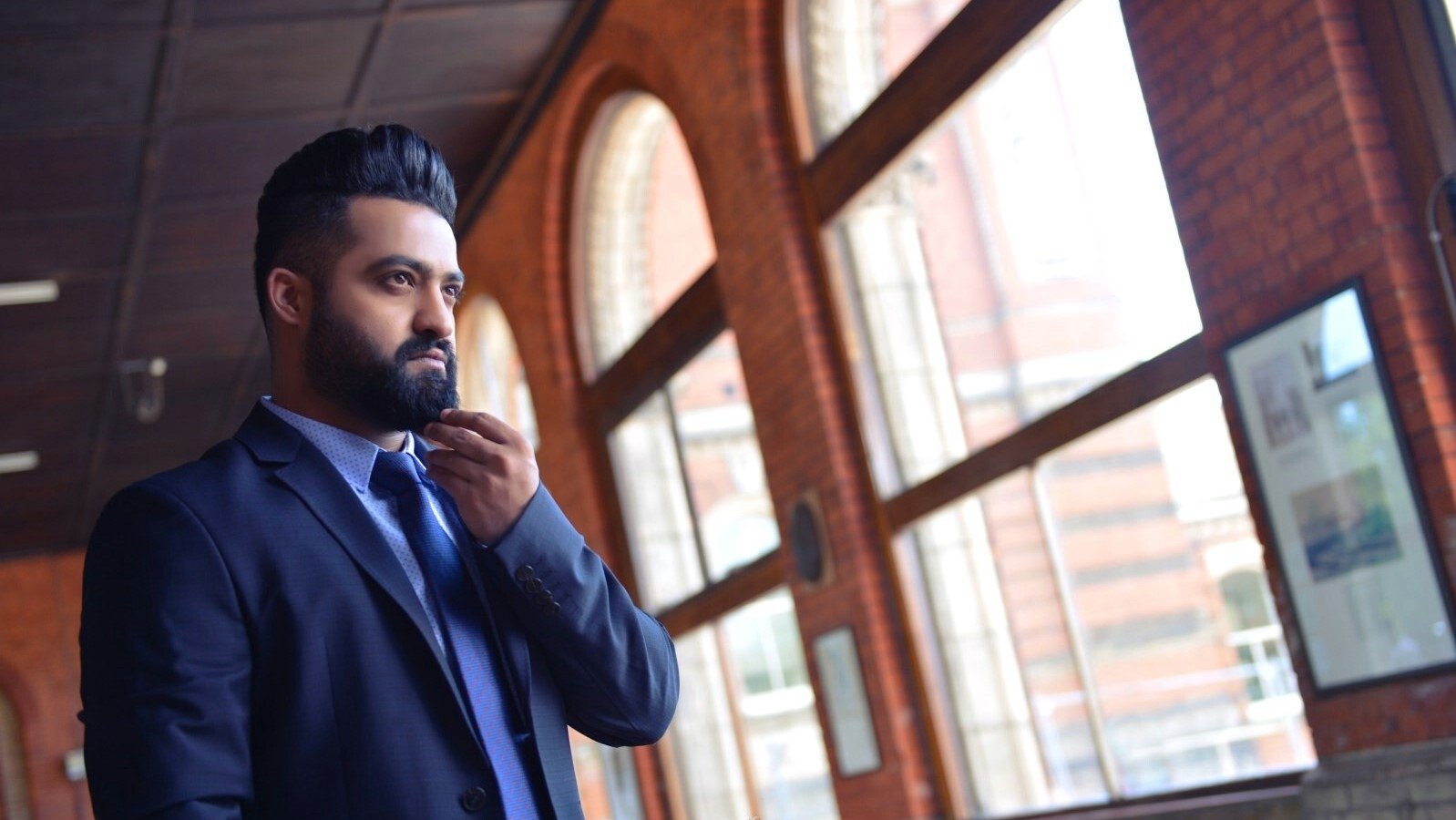 Backdrop for Nannaku Prematho...