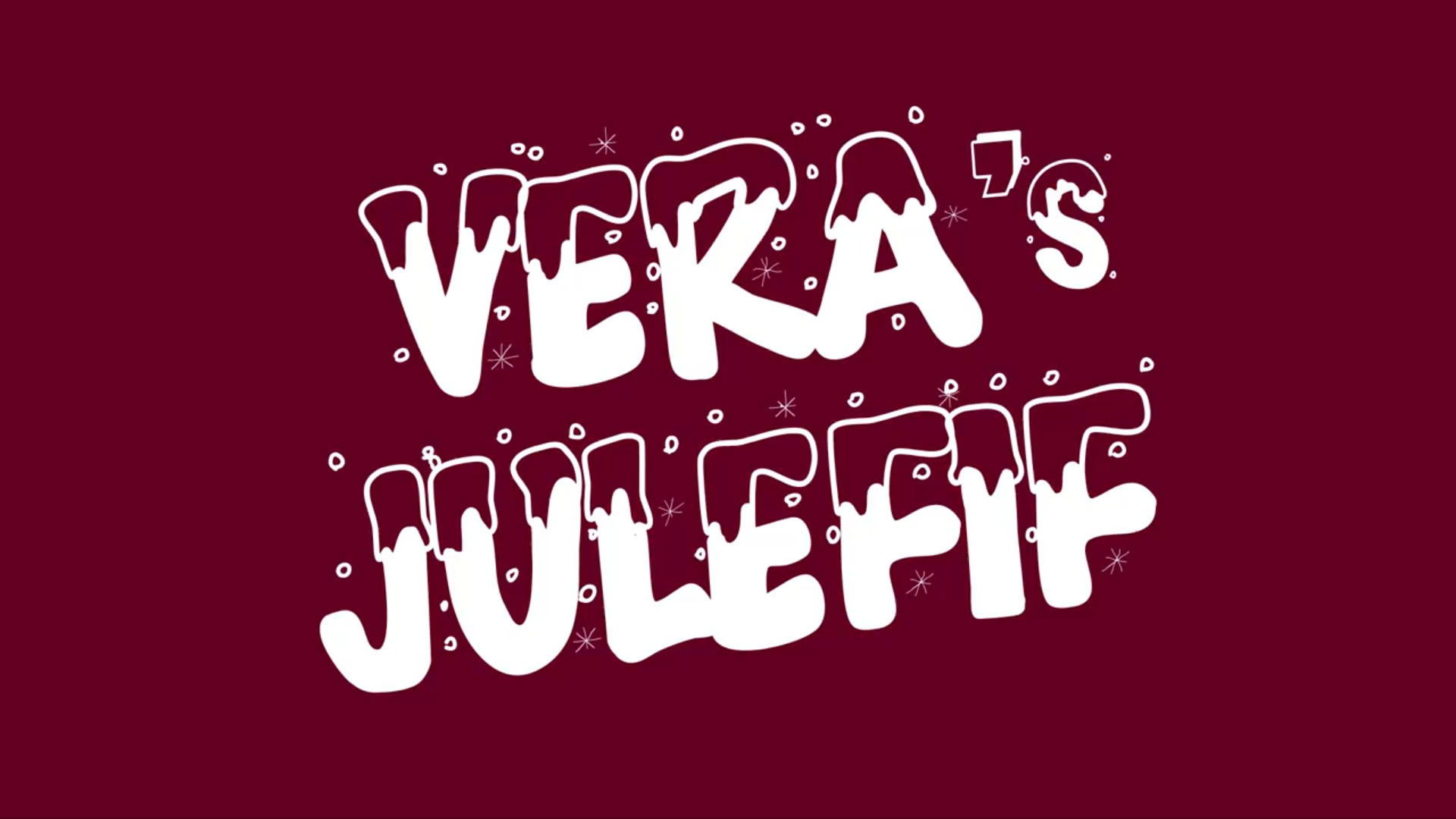 Backdrop for Veras julefif