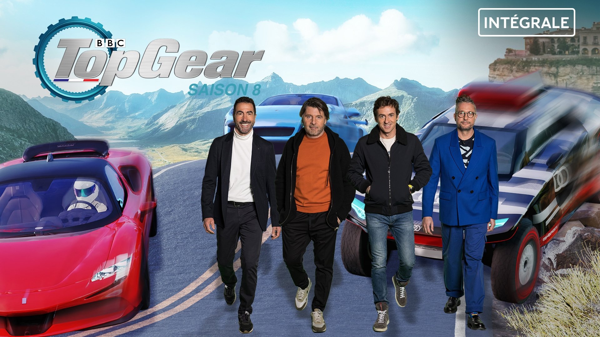 Backdrop for Top Gear France - Norwegian Electricars