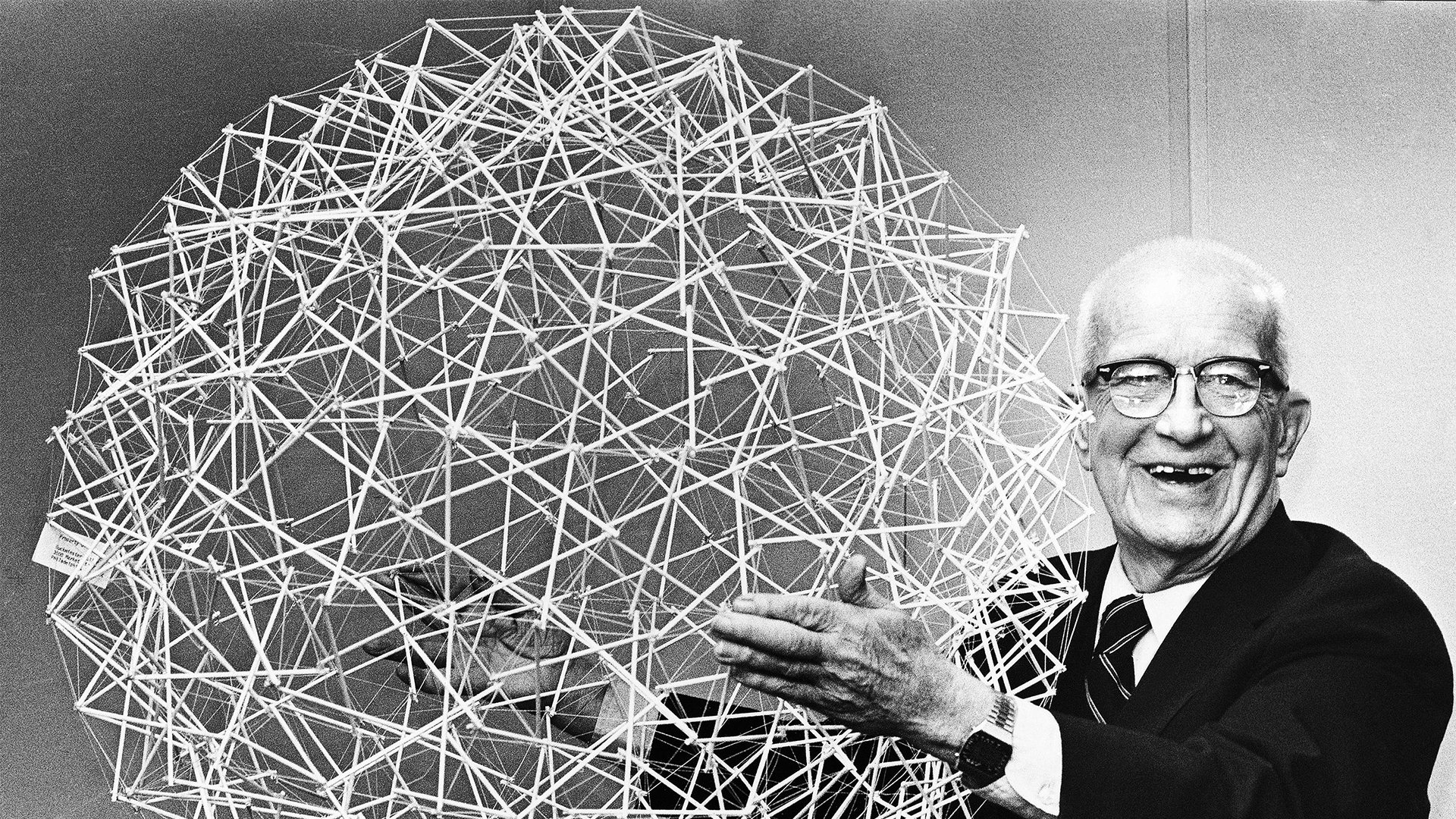 Backdrop for Buckminster Fuller: Thinking Out Loud