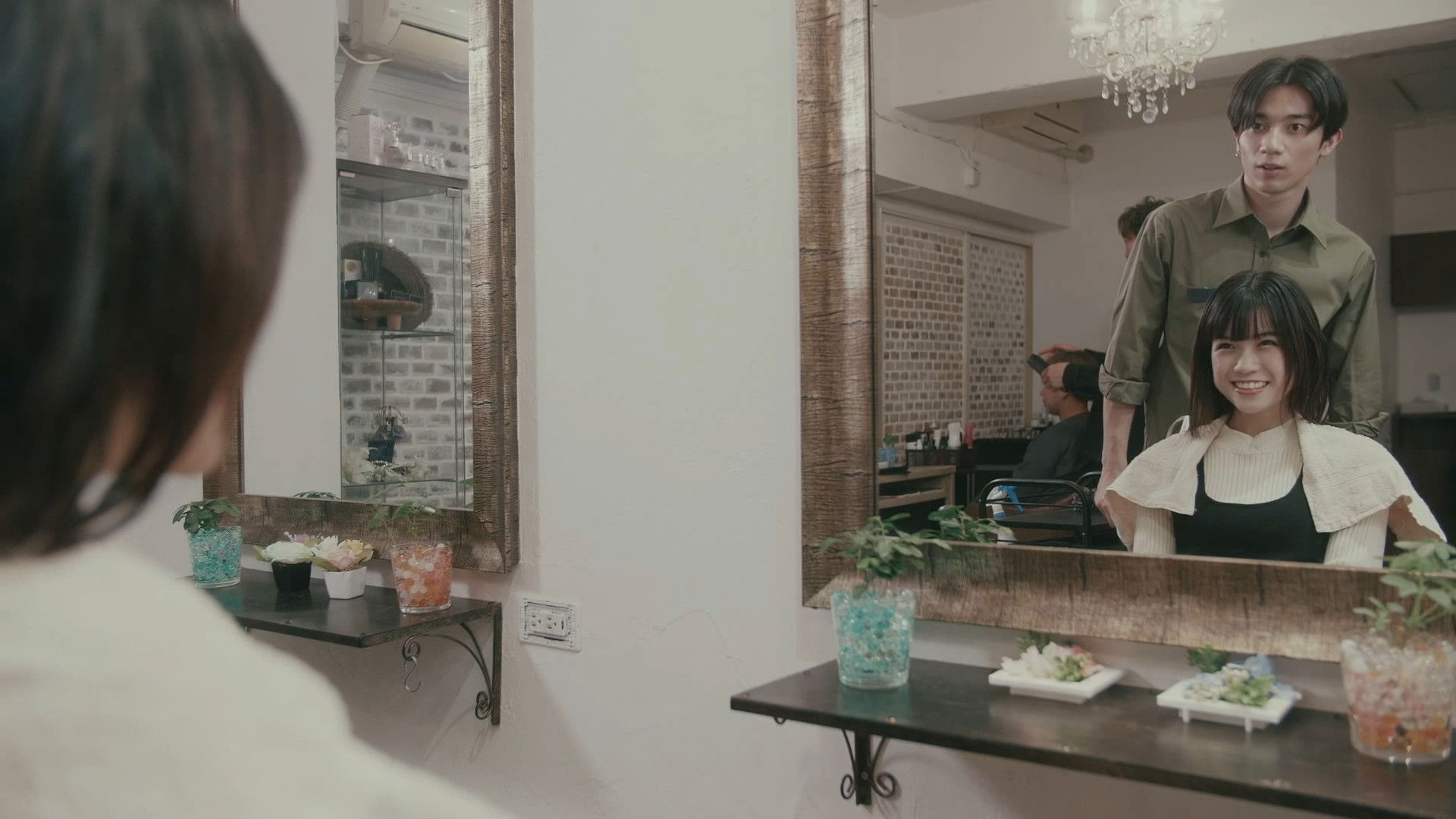 Backdrop for A Haircut for the Hina Doll