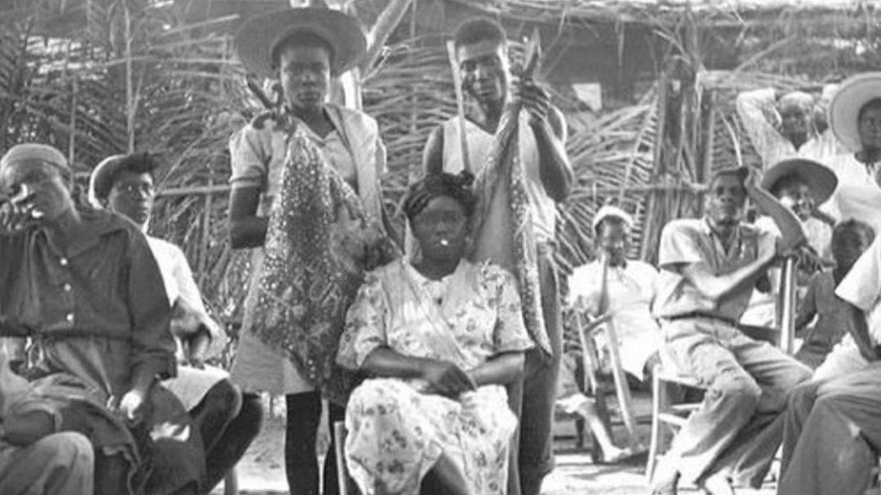 Backdrop for Divine Horsemen: The Living Gods of Haiti