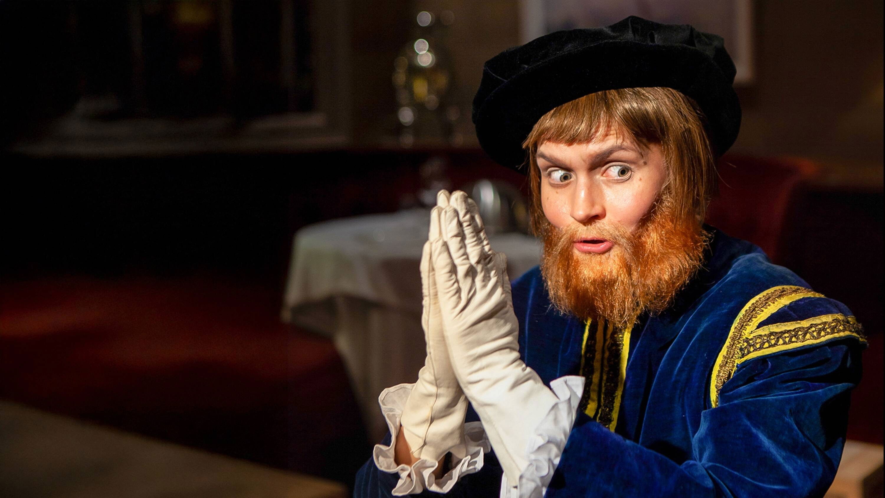 Backdrop for Gustav Vasa - the musical