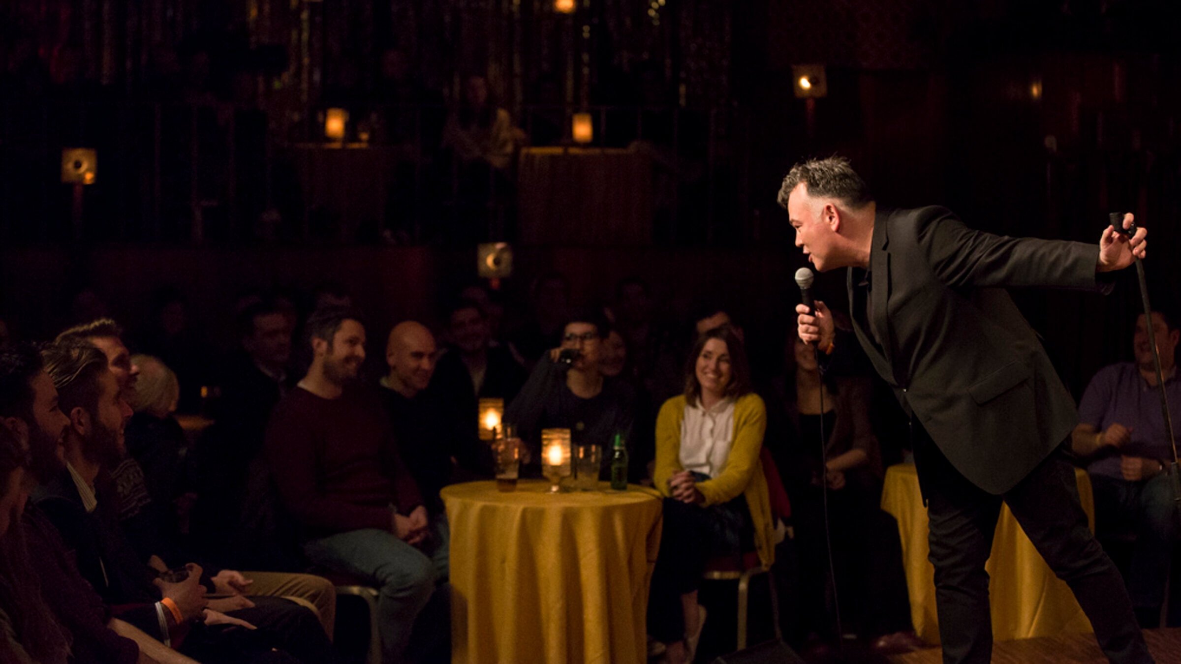 Backdrop for Stewart Lee's Comedy Vehicle