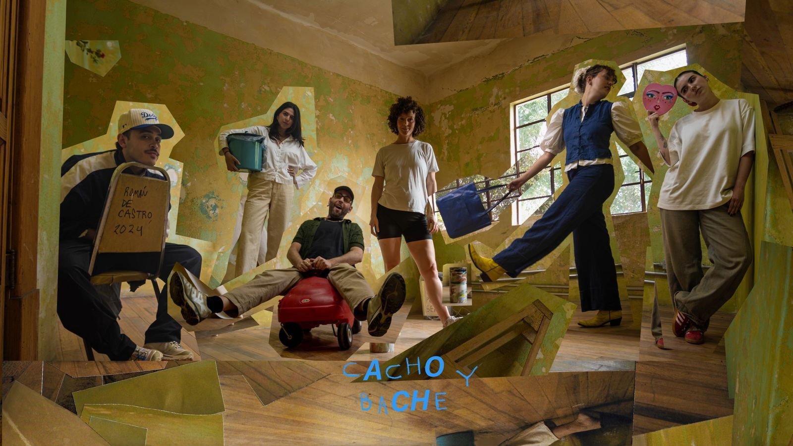 Backdrop for Cacho y Bache: Cada locx con su arte