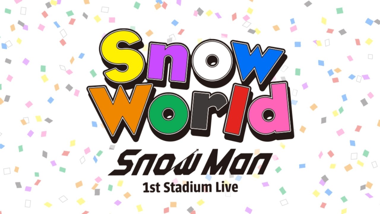 Backdrop for Snow Man 1st Stadium Live Snow World