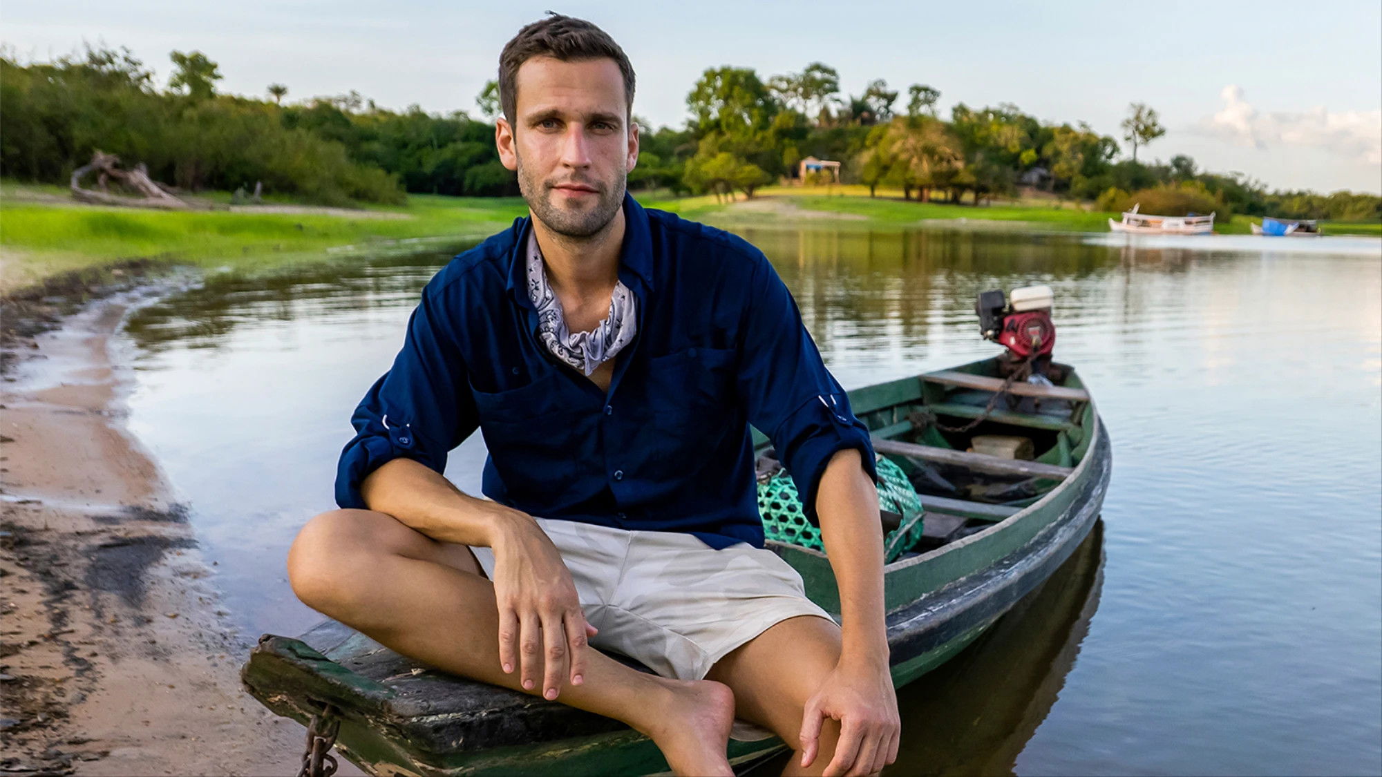 Backdrop for Unknown Amazon with Pedro Andrade