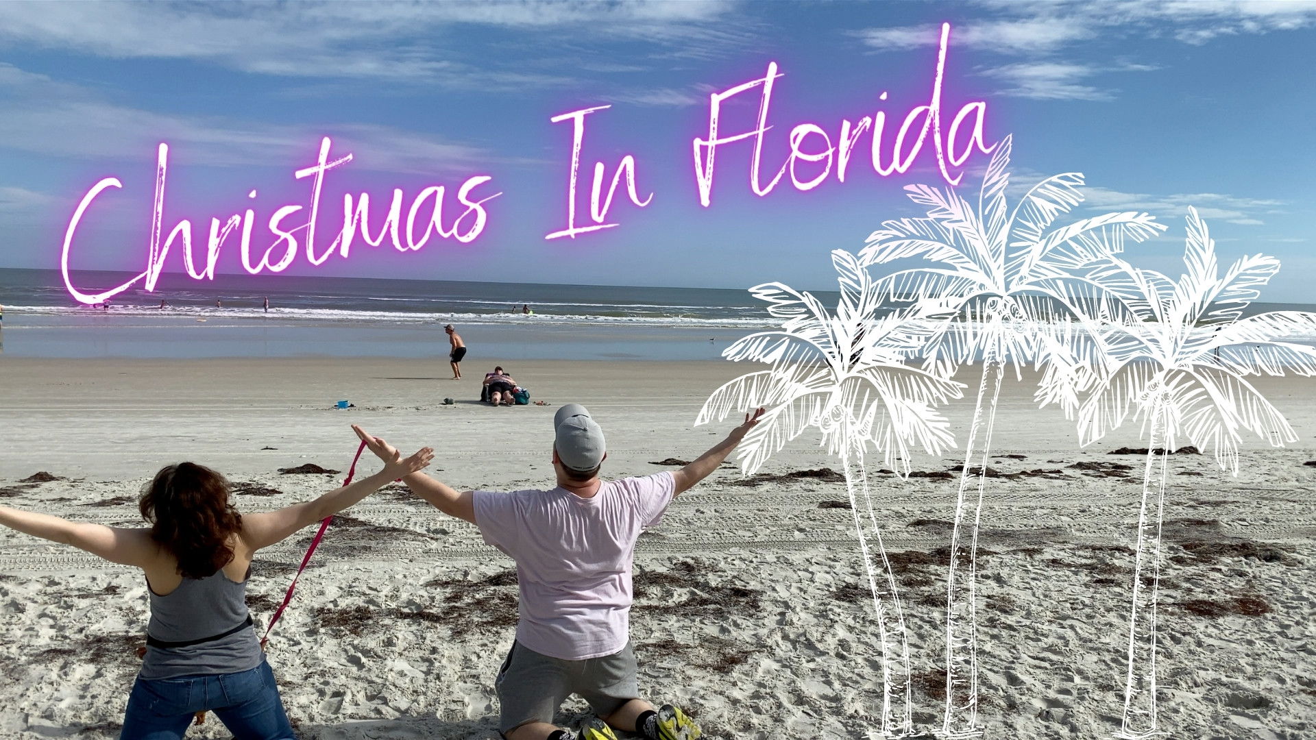 Backdrop for Christmas In Florida