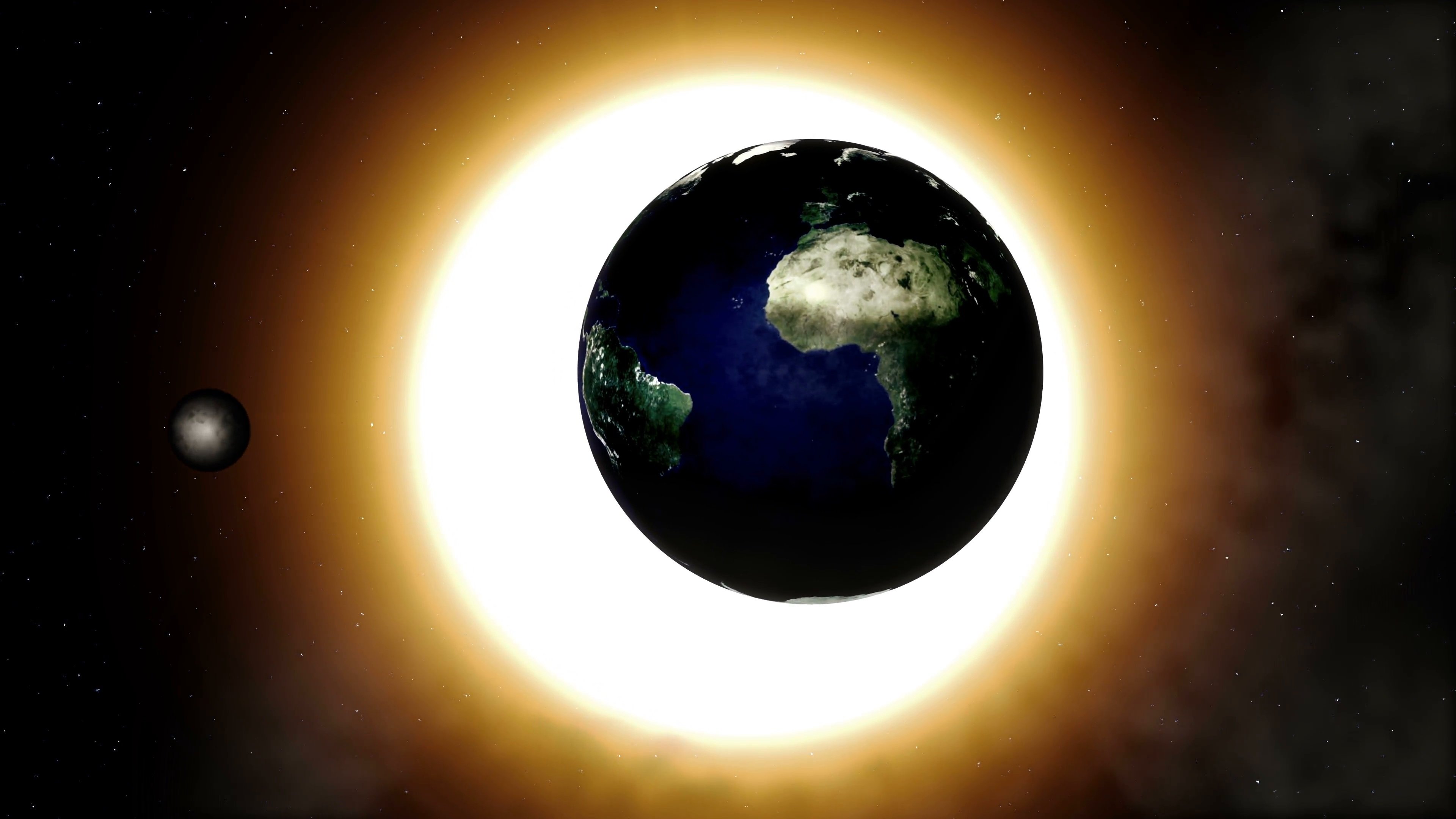 Backdrop for Secrets of the Solar System