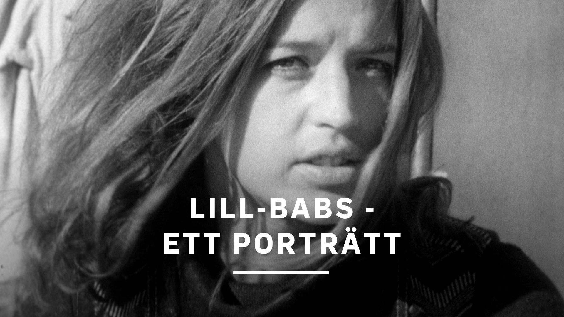Backdrop for Lill-Babs - ett porträtt