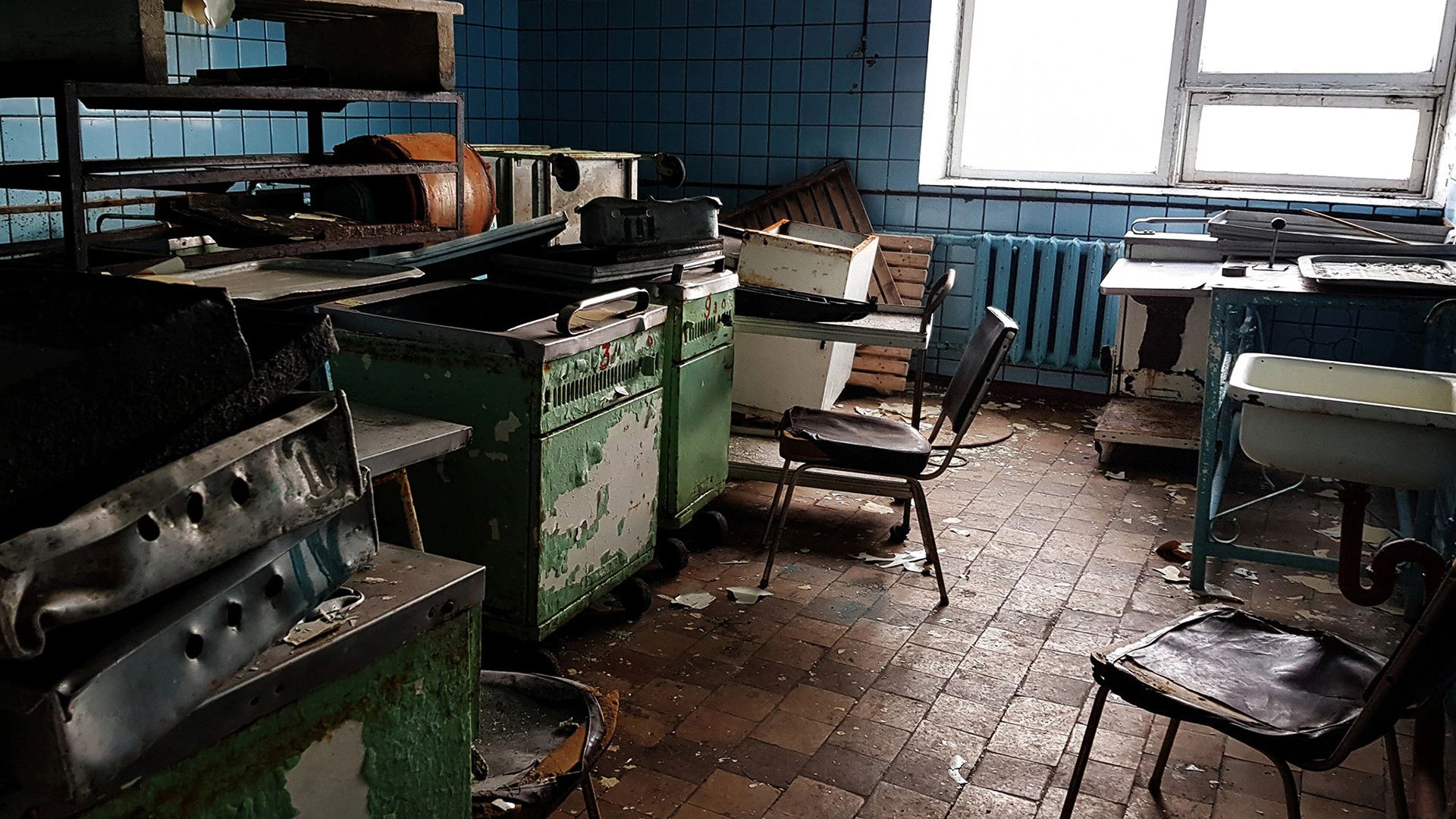 Backdrop for Ghost Town