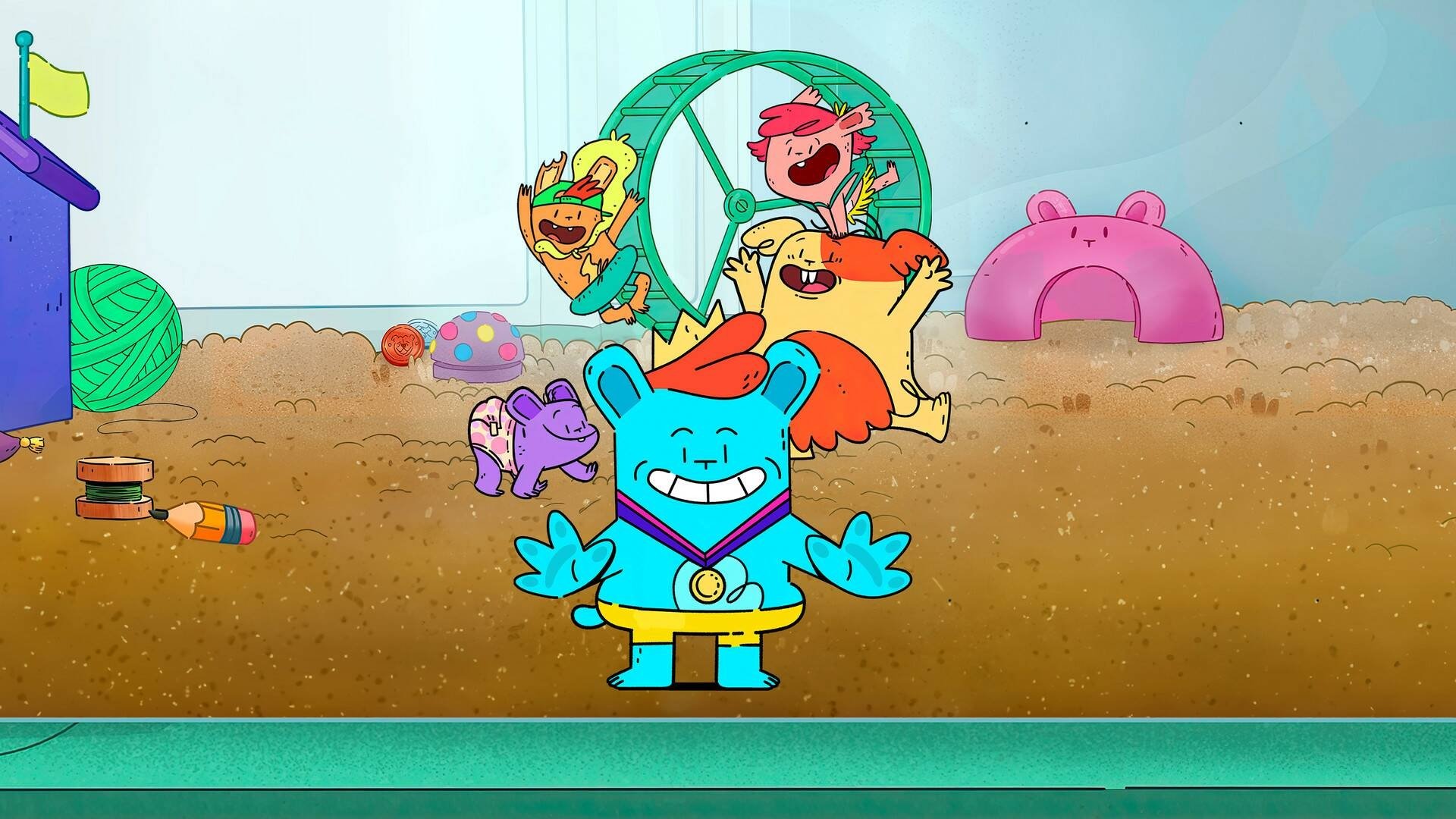 Backdrop for Hamsters of Hamsterdale