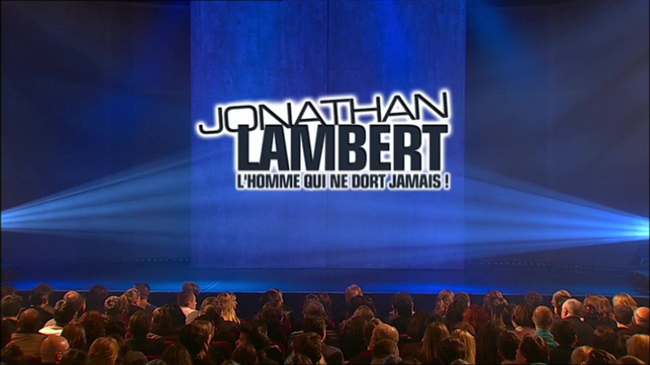Backdrop for Jonathan Lambert : L'homme qui ne dort jamais