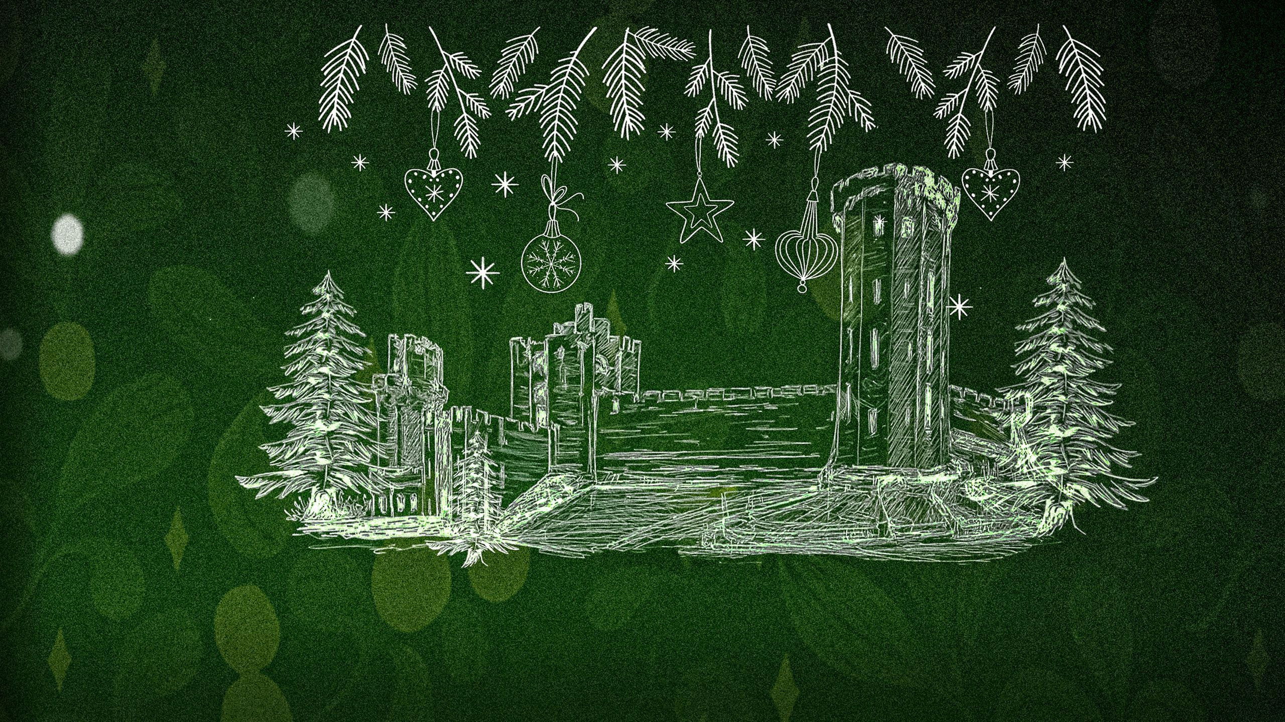Backdrop for A Warwick Castle Christmas