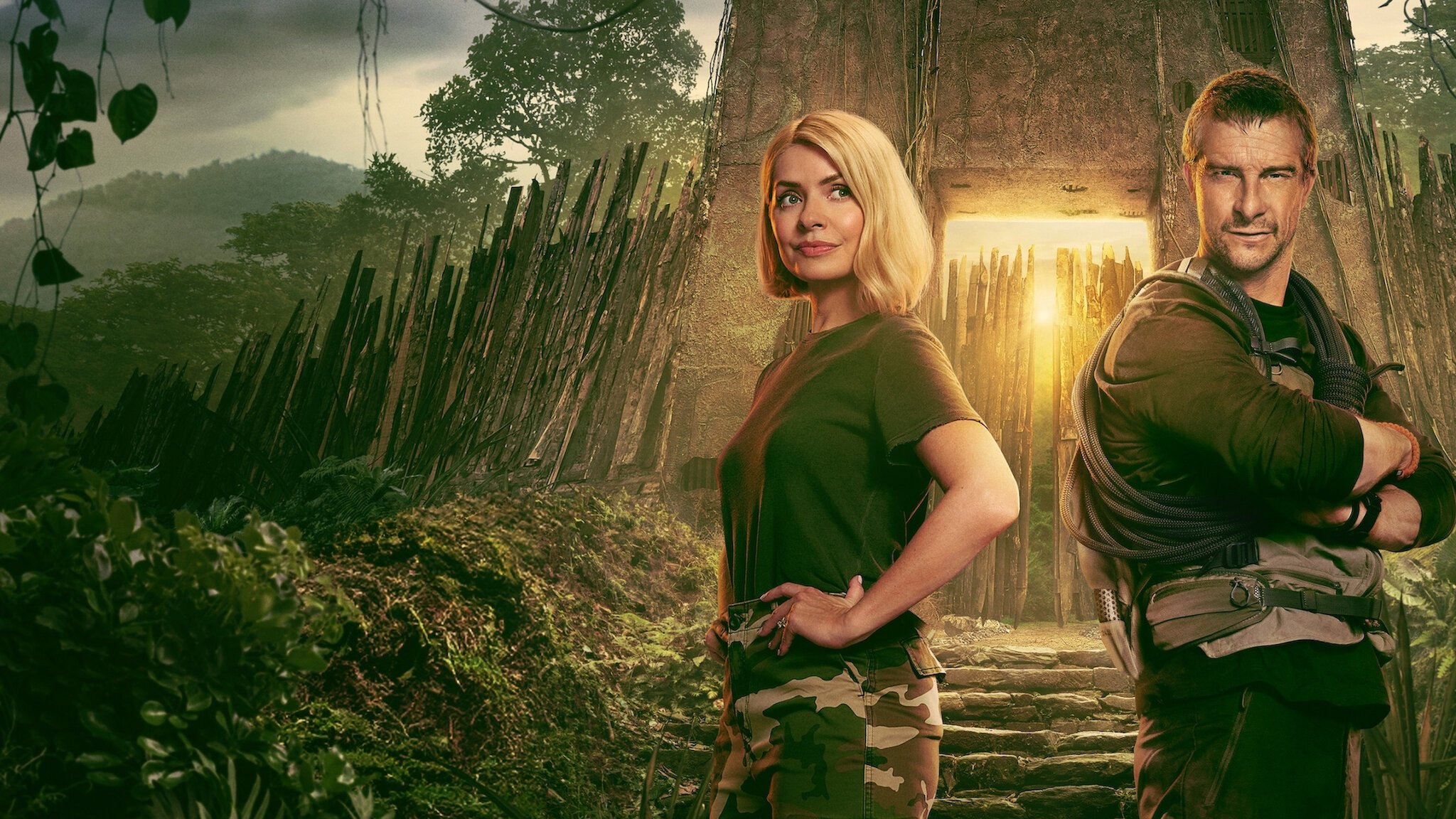 Backdrop for Celebrity Bear Hunt