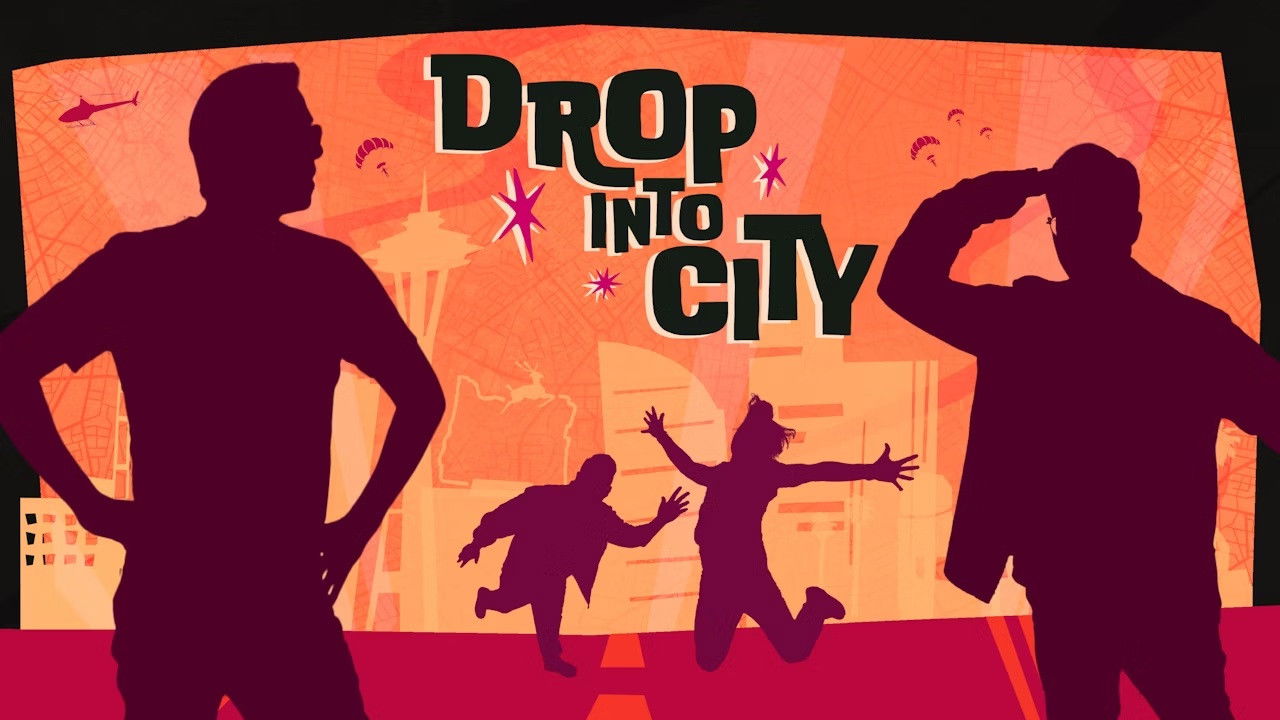 Backdrop for Drop Into City