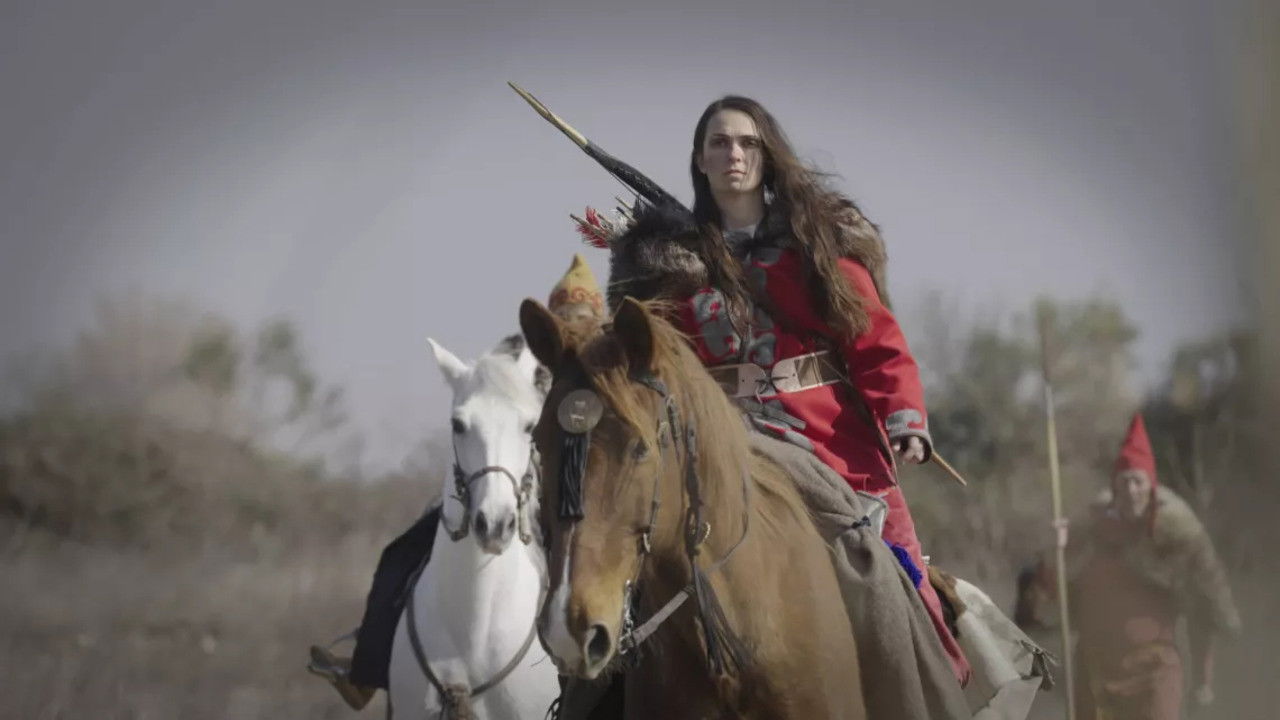 Backdrop for Amazones, femmes guerrières de l'Antiquité