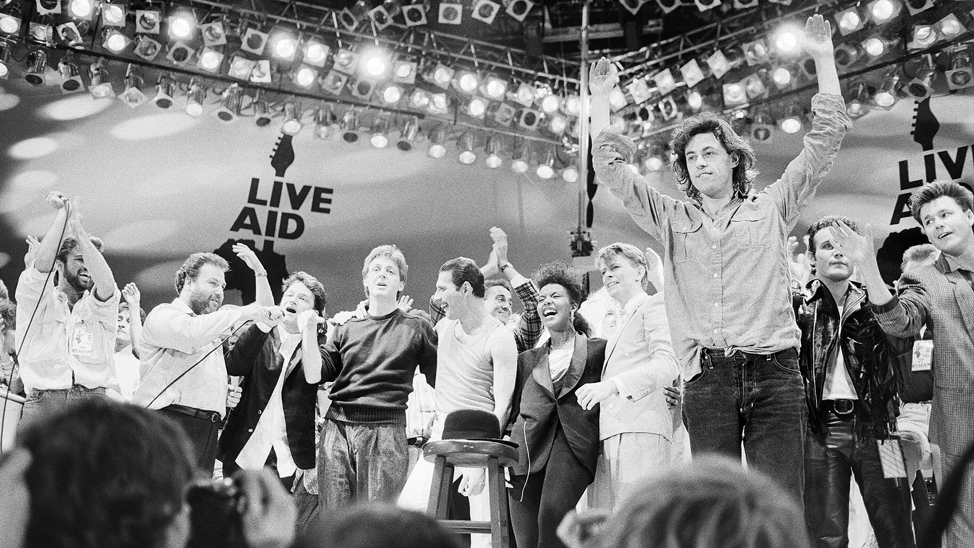 Backdrop for Live Aid at 40: When Rock ’n’ Roll Took on the World